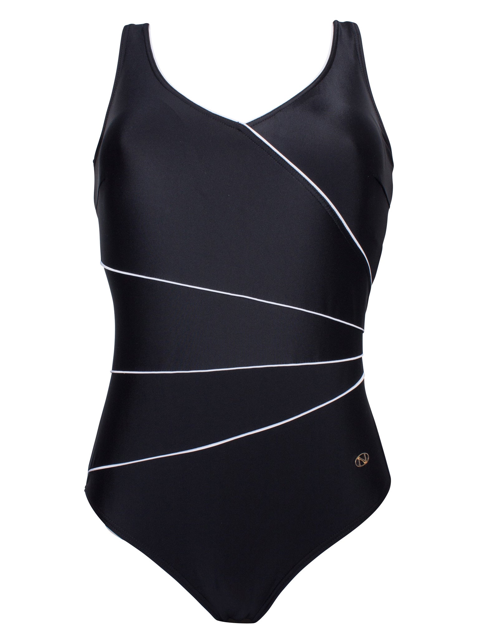 Traje de baño clásico de ramillete/corsé