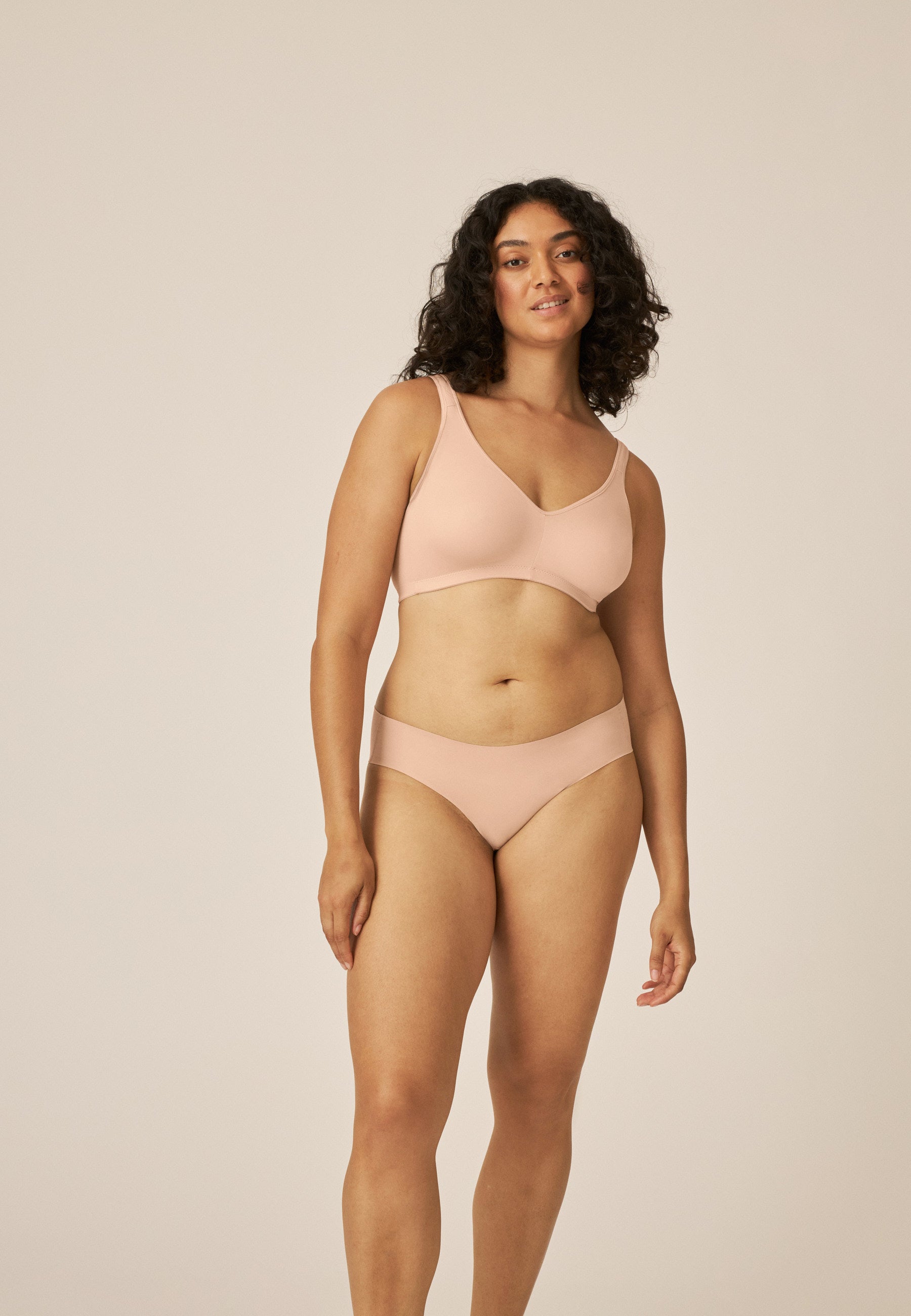 Cotton Briefs - Light Beige