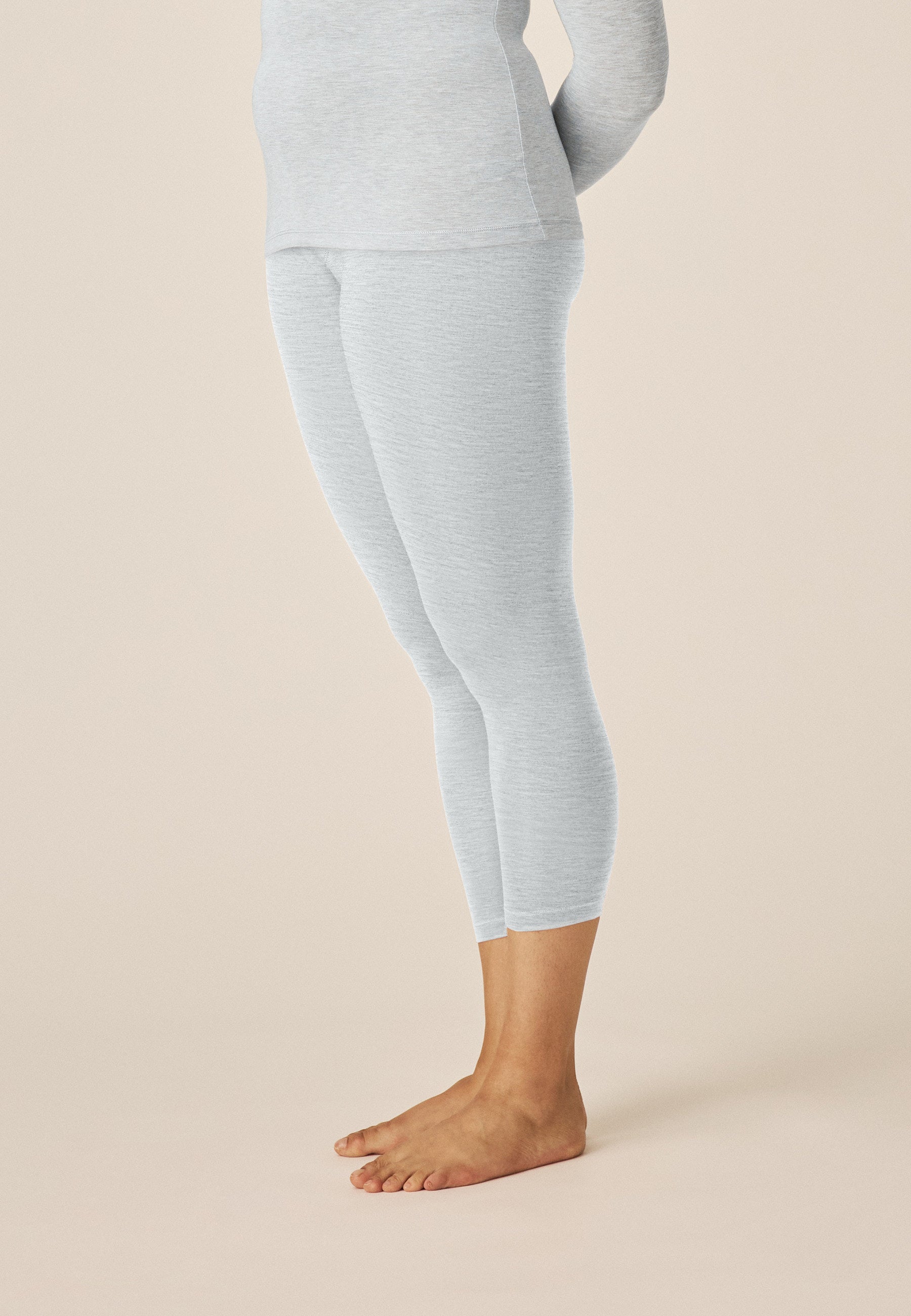 Leggings Thermowear - Grau Melange