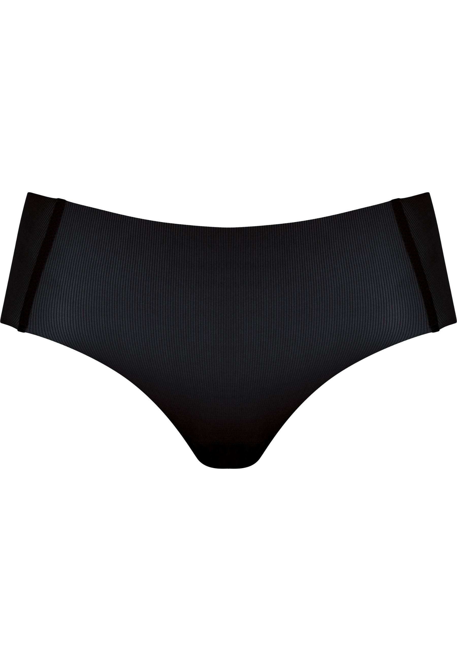 Packshot von Naturana's One size panty in Schwarz
