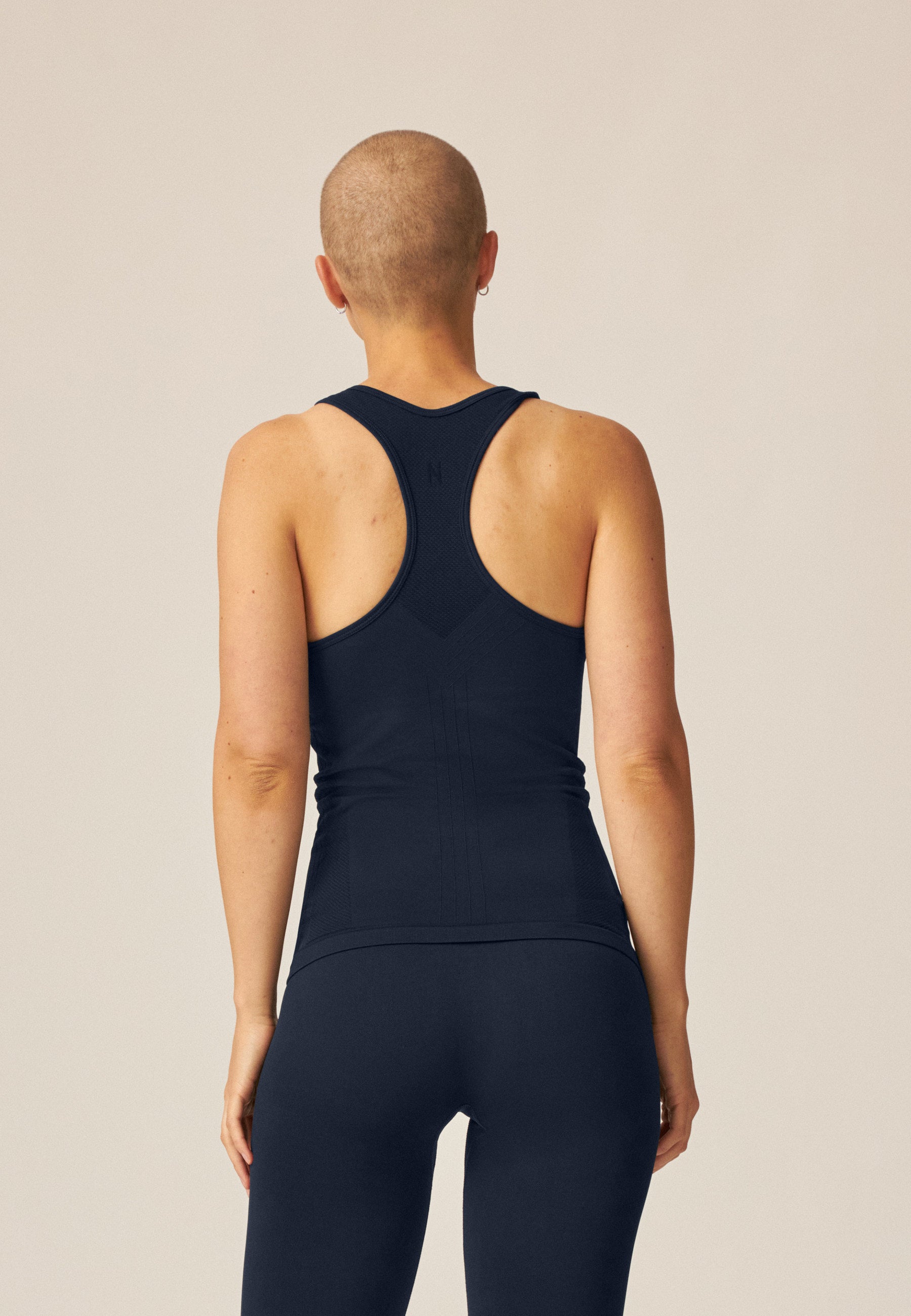 Naturana Sport Top Farbe Dark Blue Rückansicht