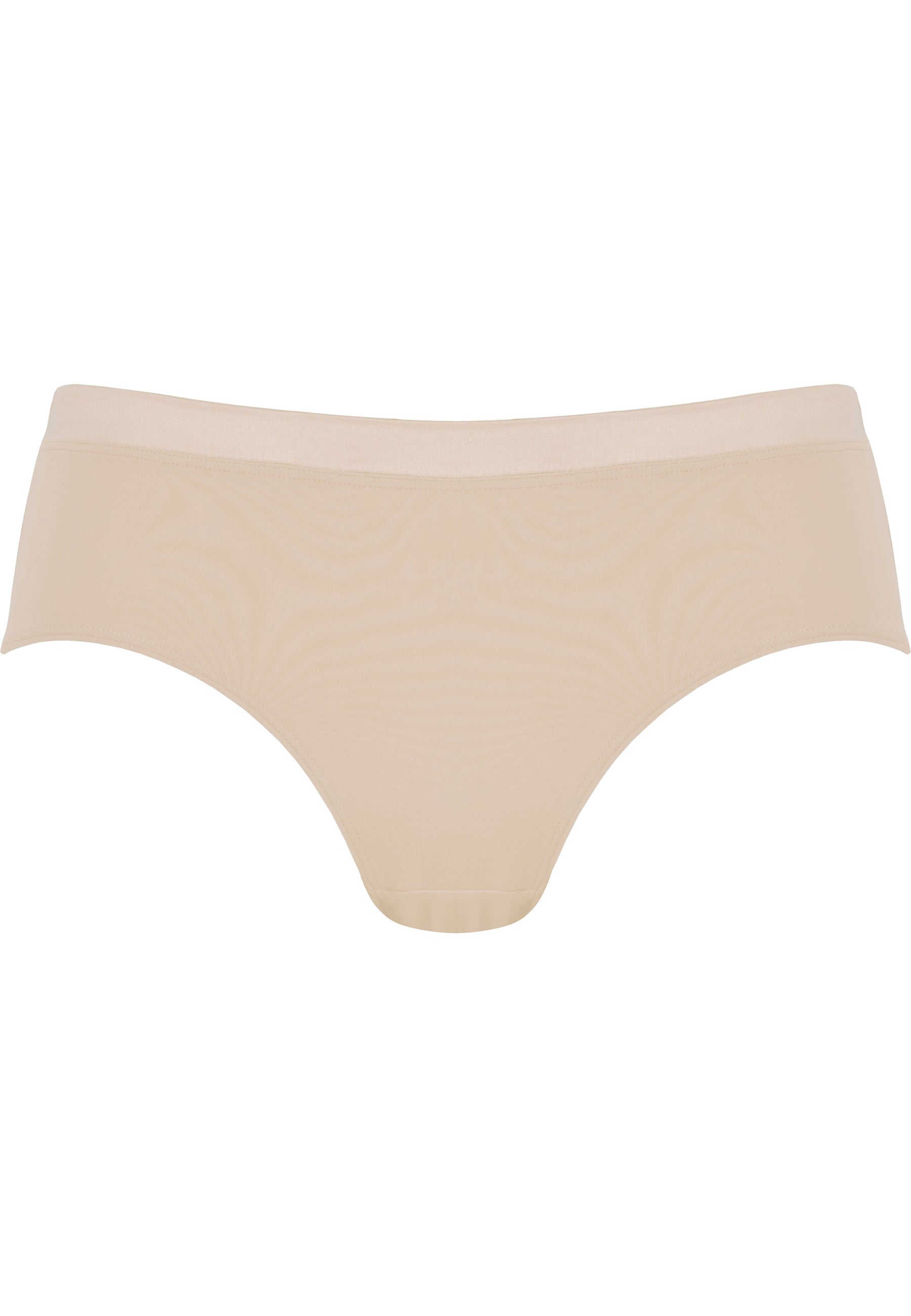 Softer Slip mit Glanzband - Nude