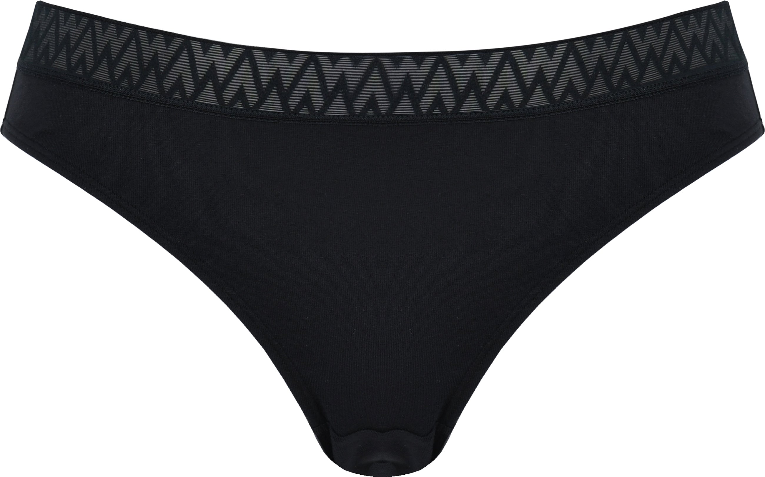 Softer Baumwoll-Slip - Schwarz