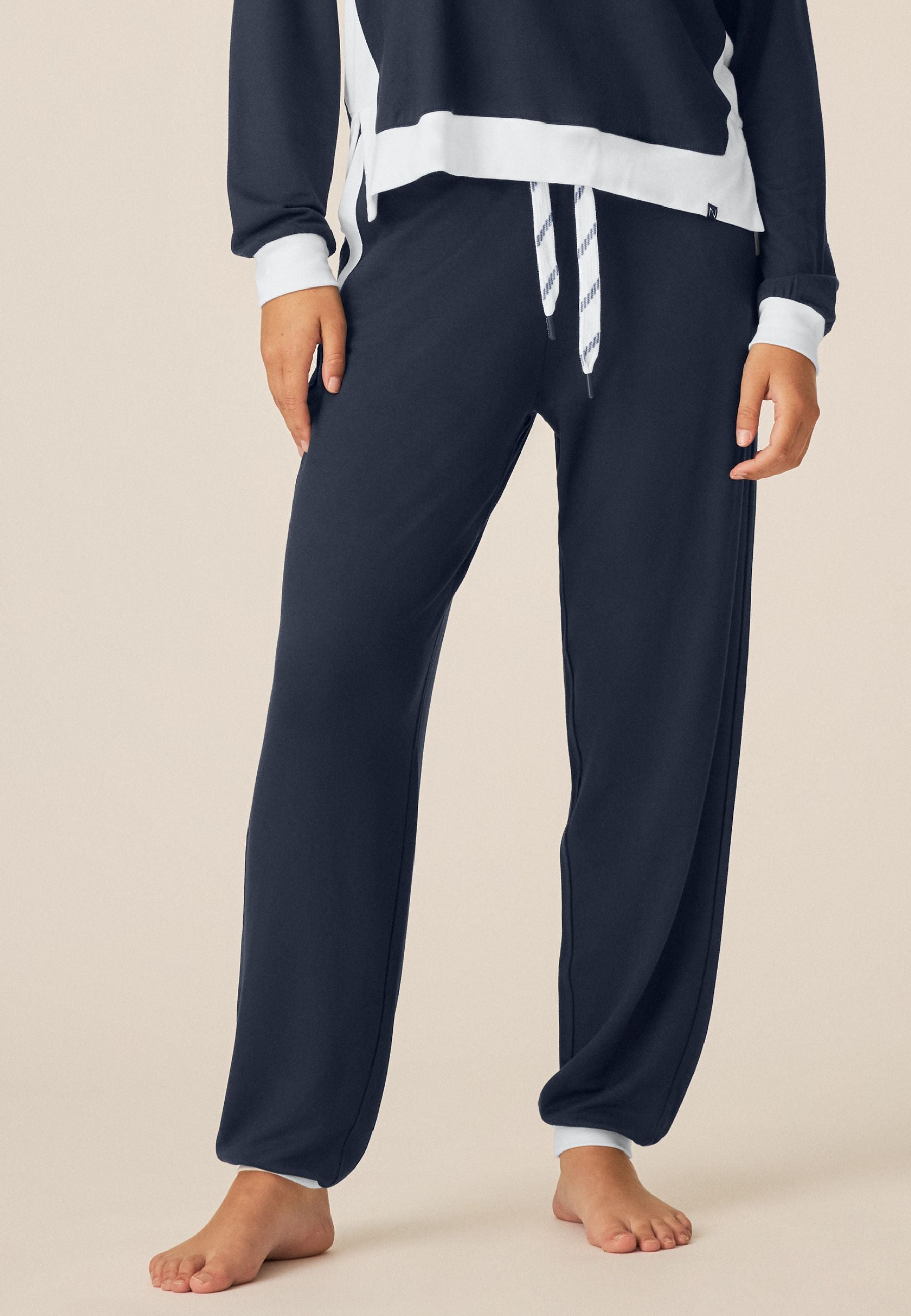 Fabric Pants - Coffee Break - Dark Blue