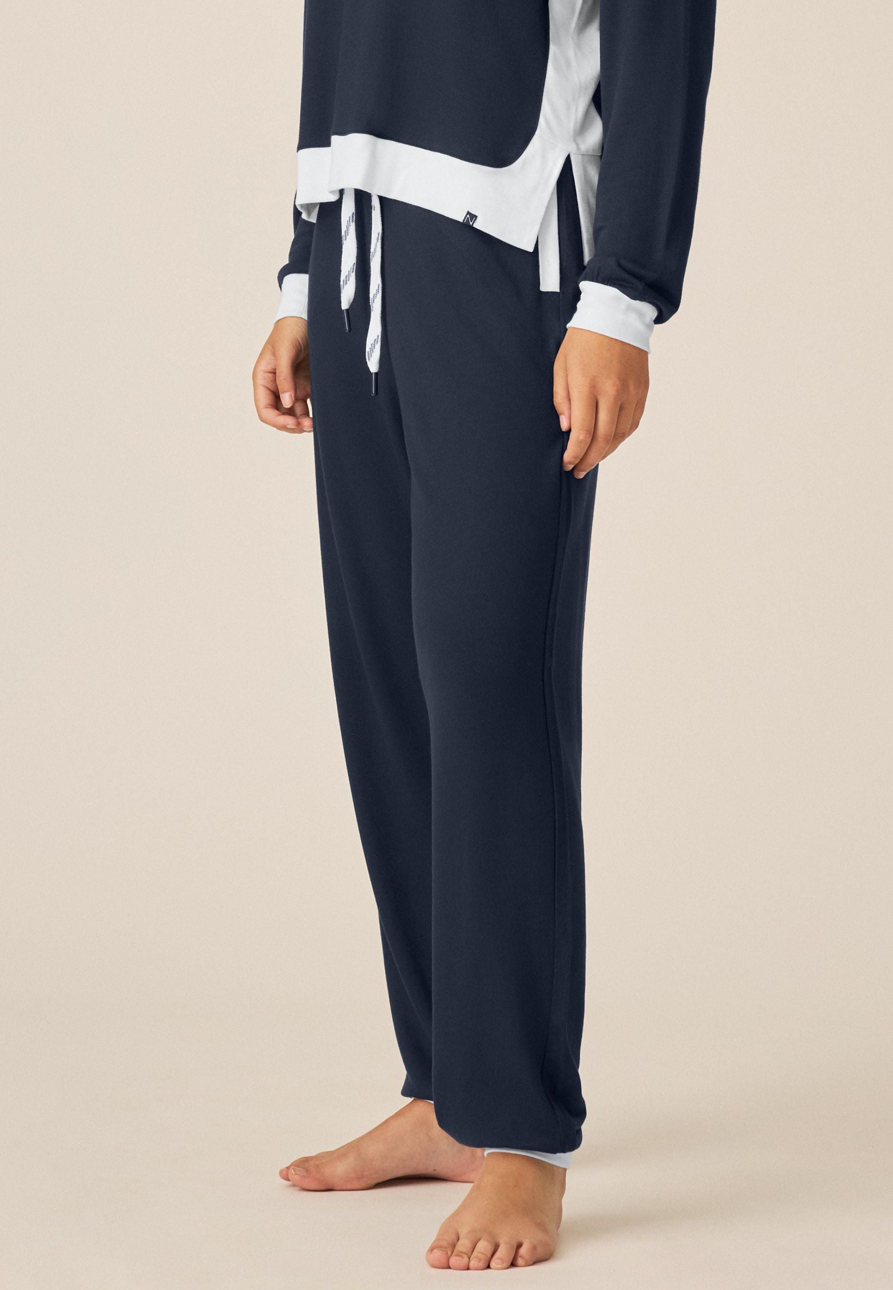 Fabric Pants - Coffee Break - Dark Blue
