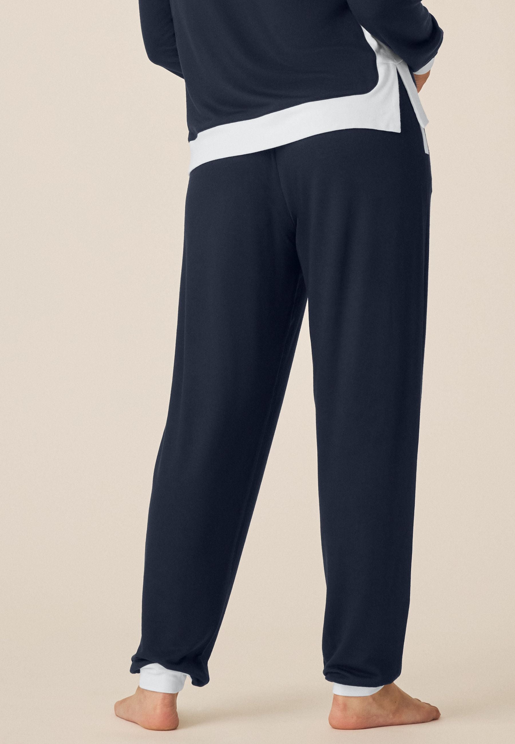 Fabric Pants - Coffee Break - Dark Blue