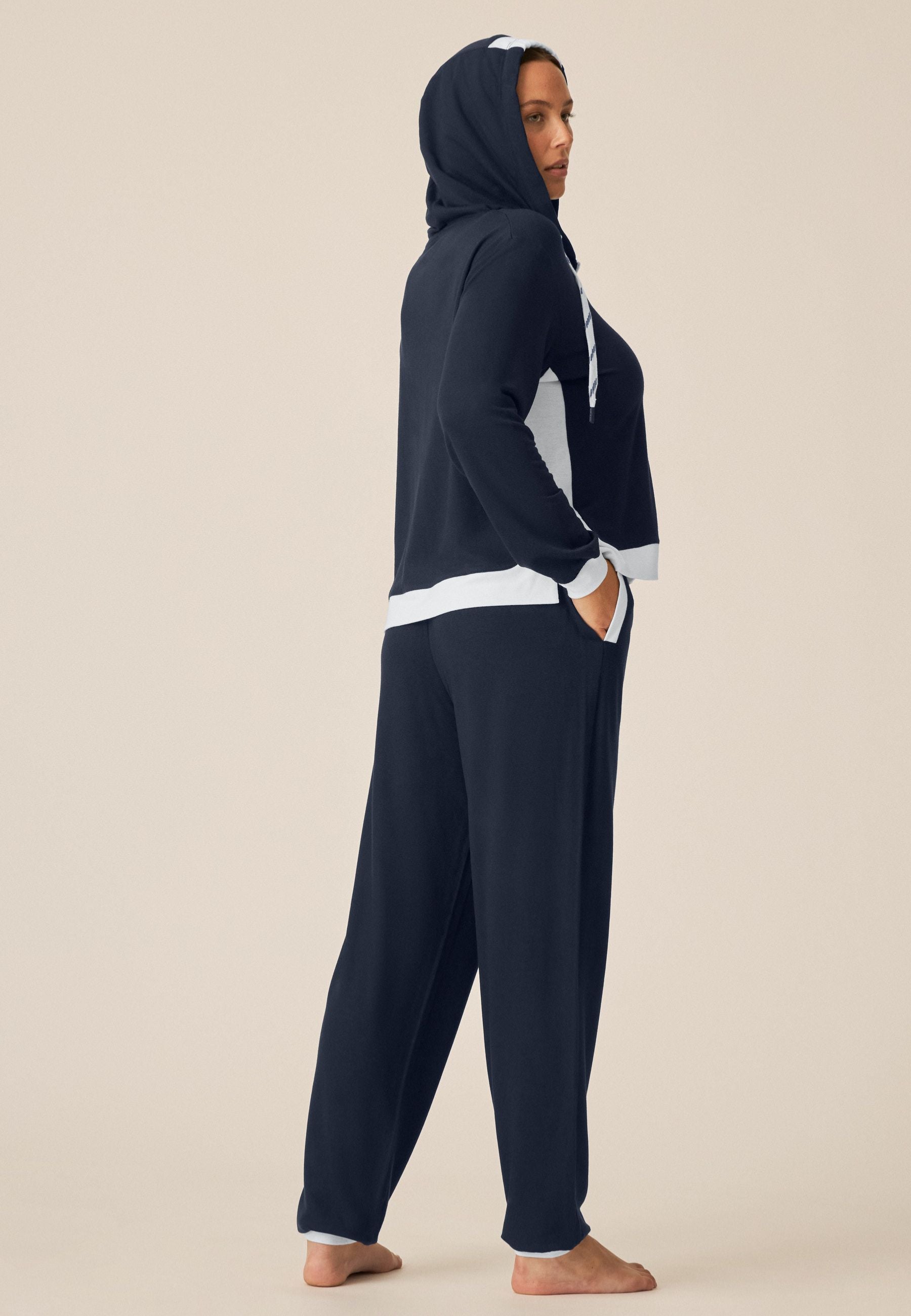 Fabric Pants - Coffee Break - Dark Blue