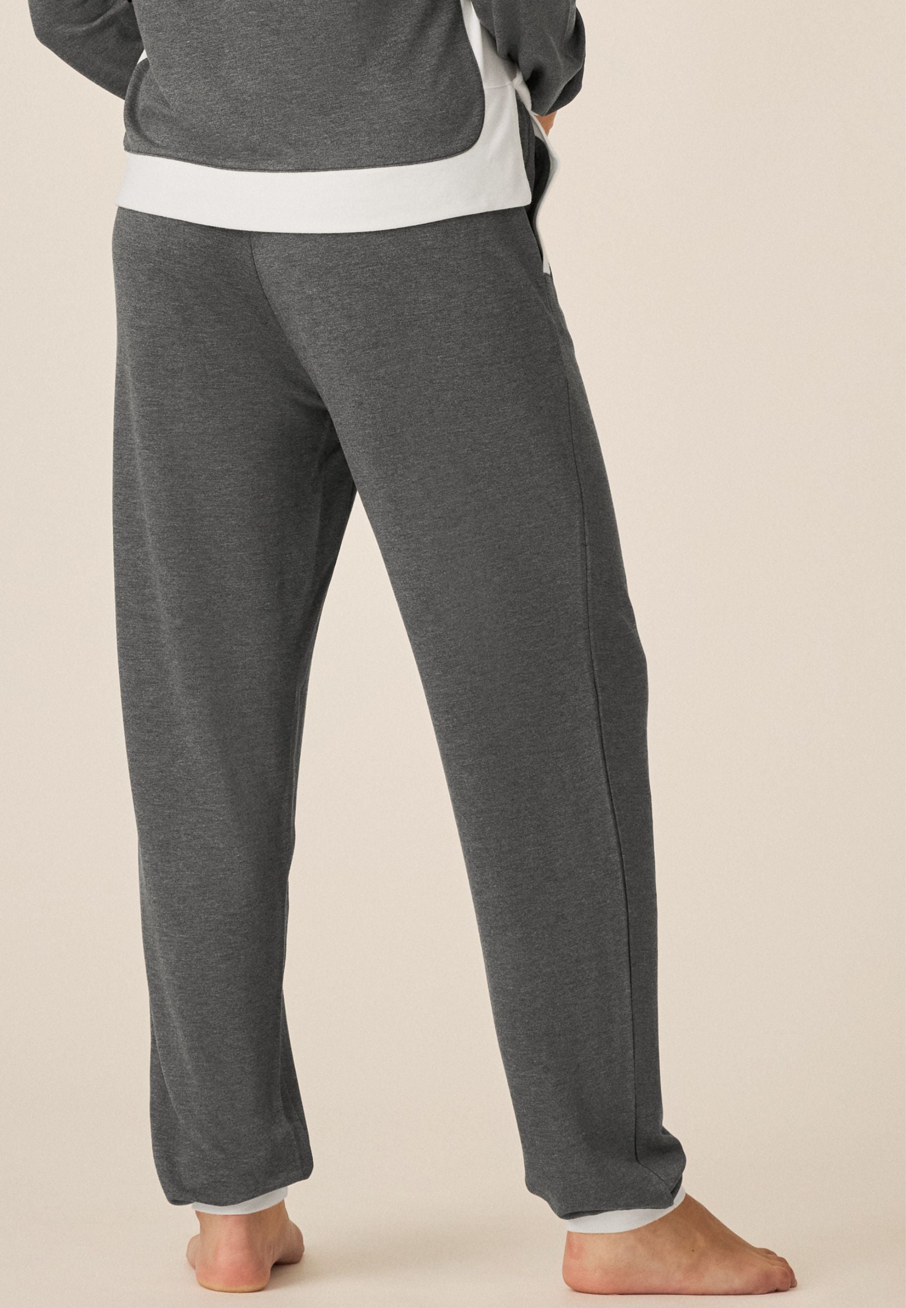 Fabric Pants - Coffee Break - Anthracite Melange