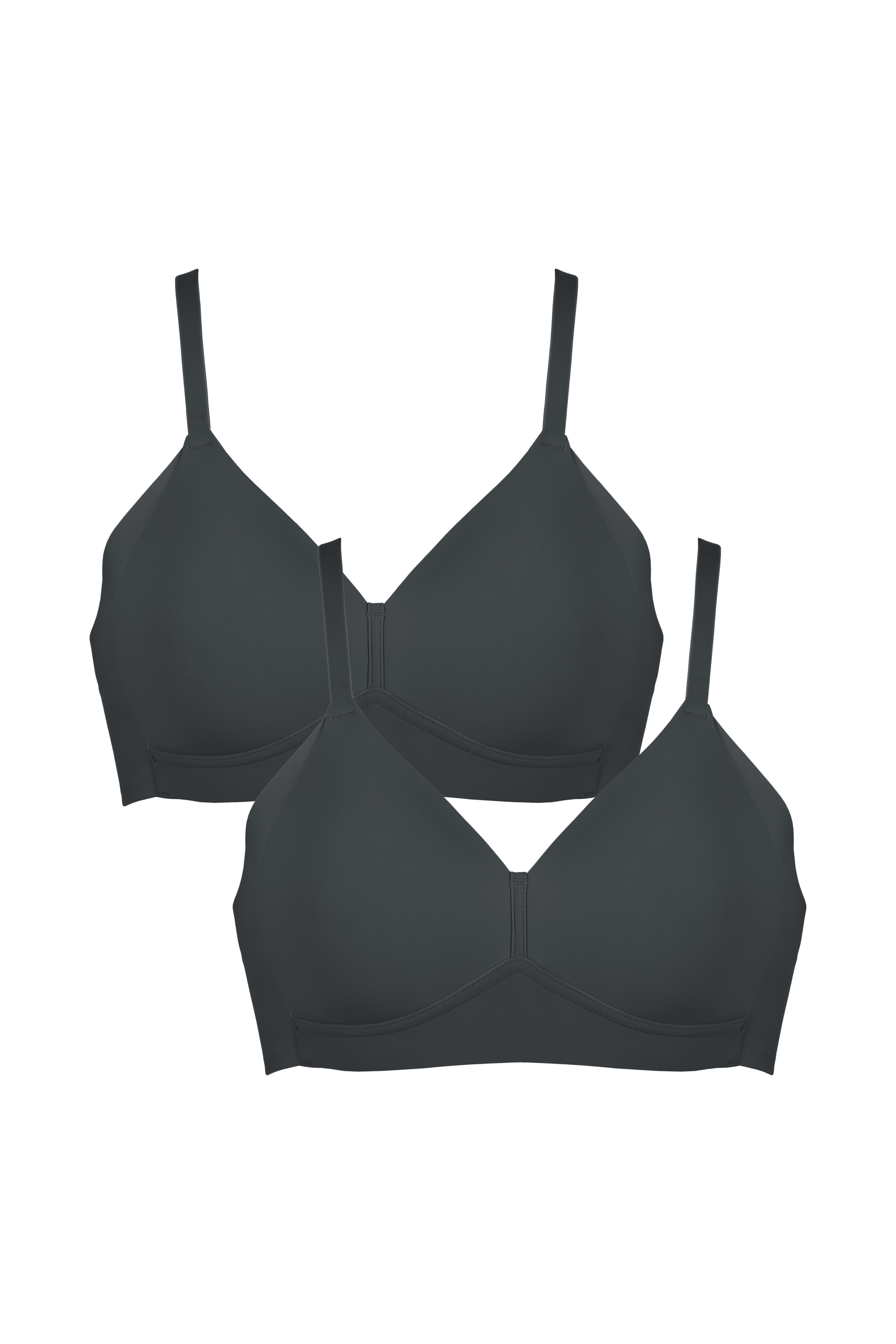 Soft-BH mit Side Smoother Effekt Duo Set - Schwarz