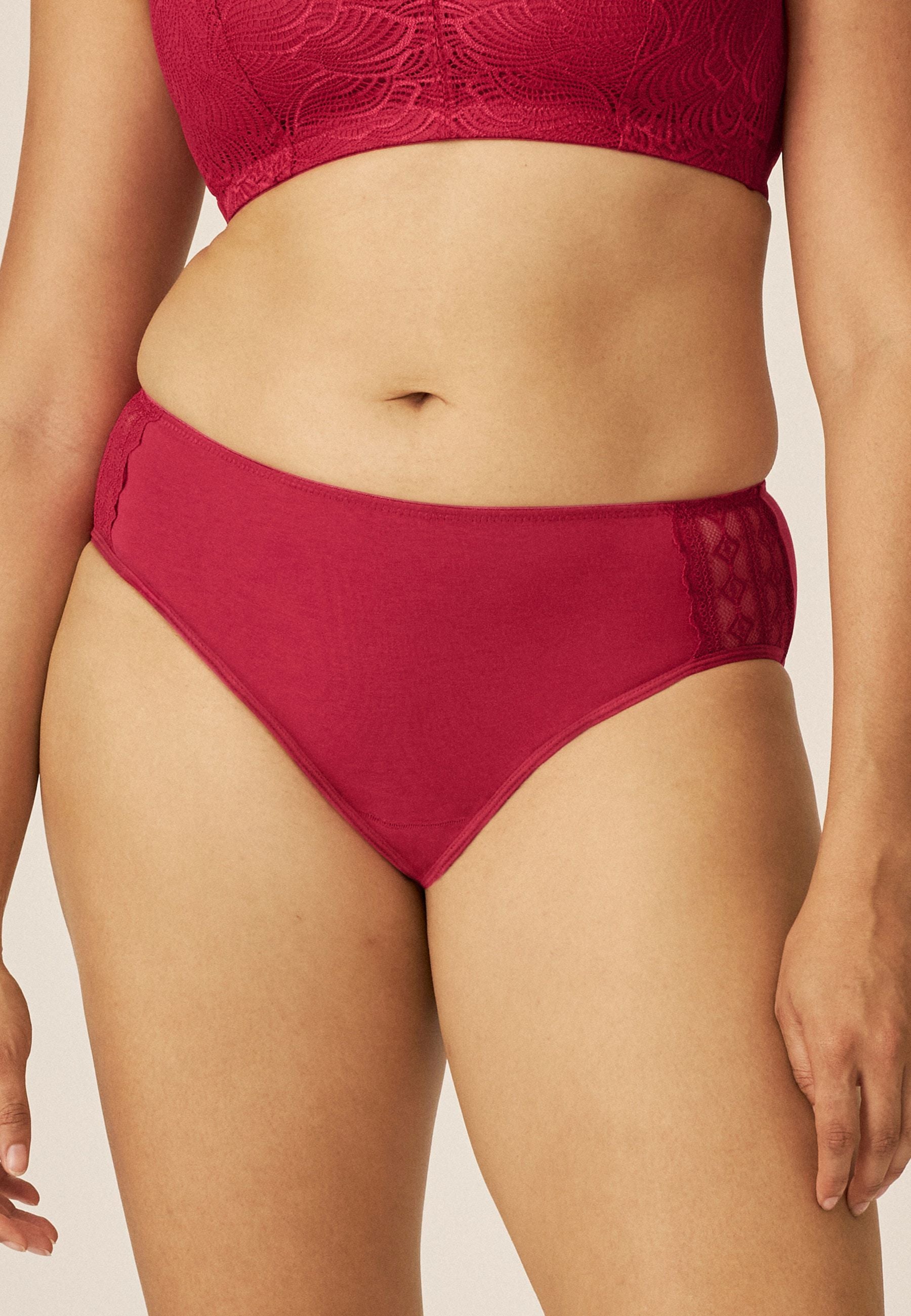 Naturana Perioden Slip Farbe Cassis Frontansicht