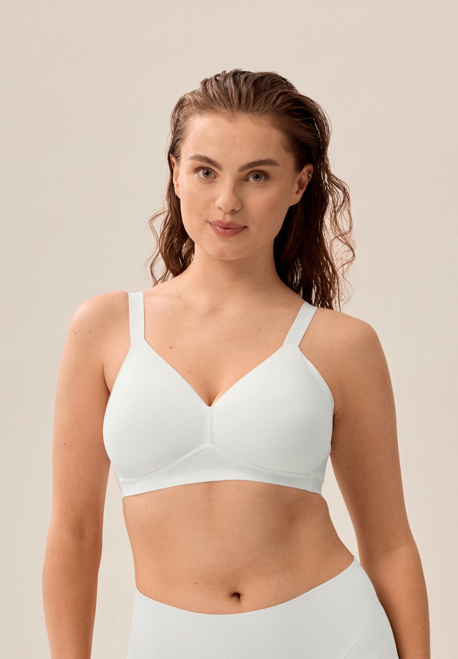 Soft-BH mit Side Smoother Effekt - Ecru