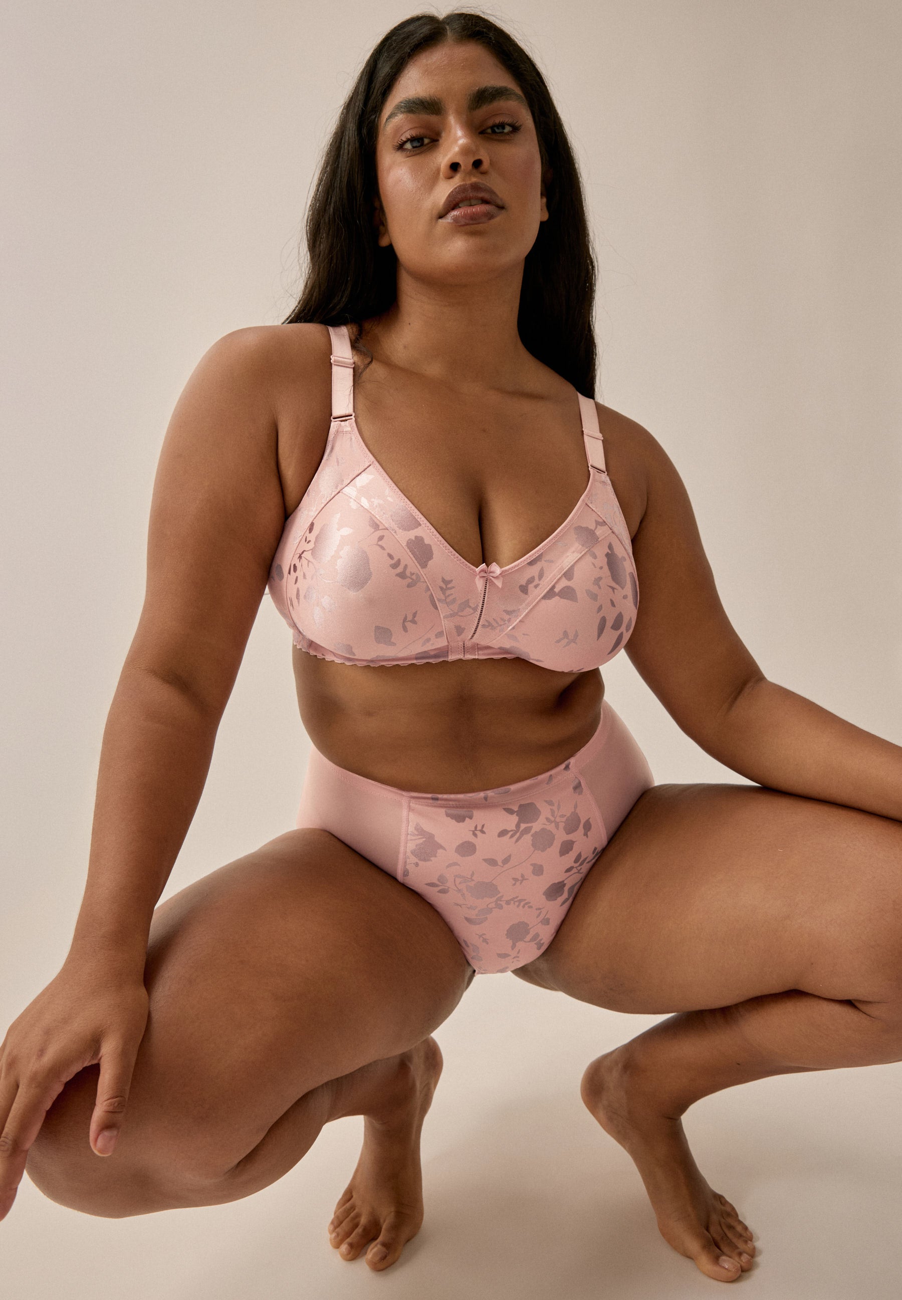 Minimizer Soft-BH in Blumenmuster - Pink Rose