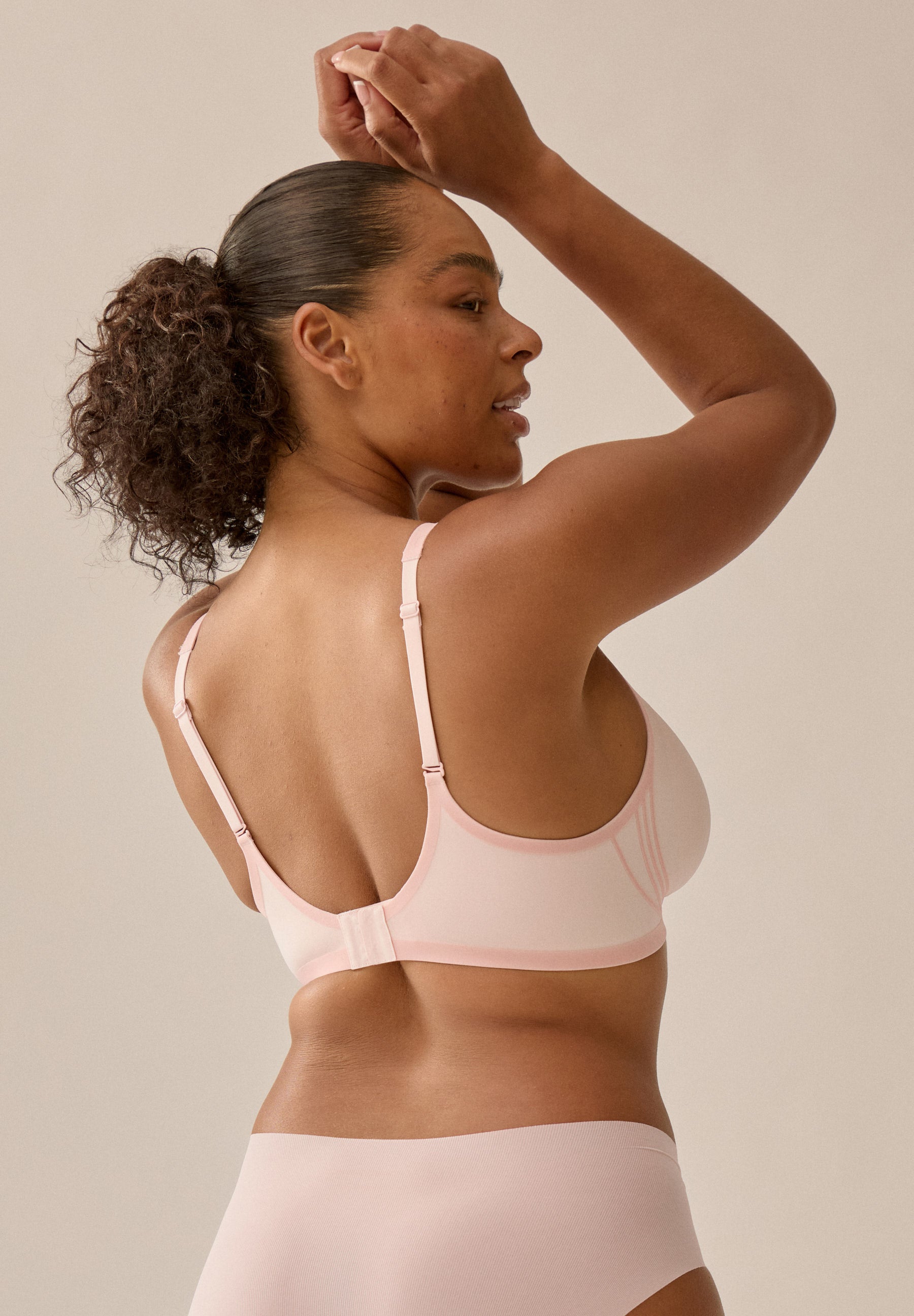 Wireless Padded Bra – Blush