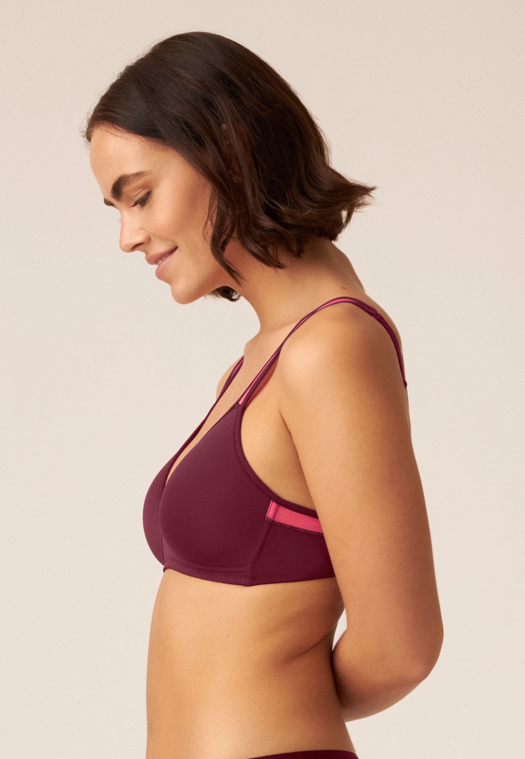 Soft Cup Bra with Molded Cups - Astro Dust