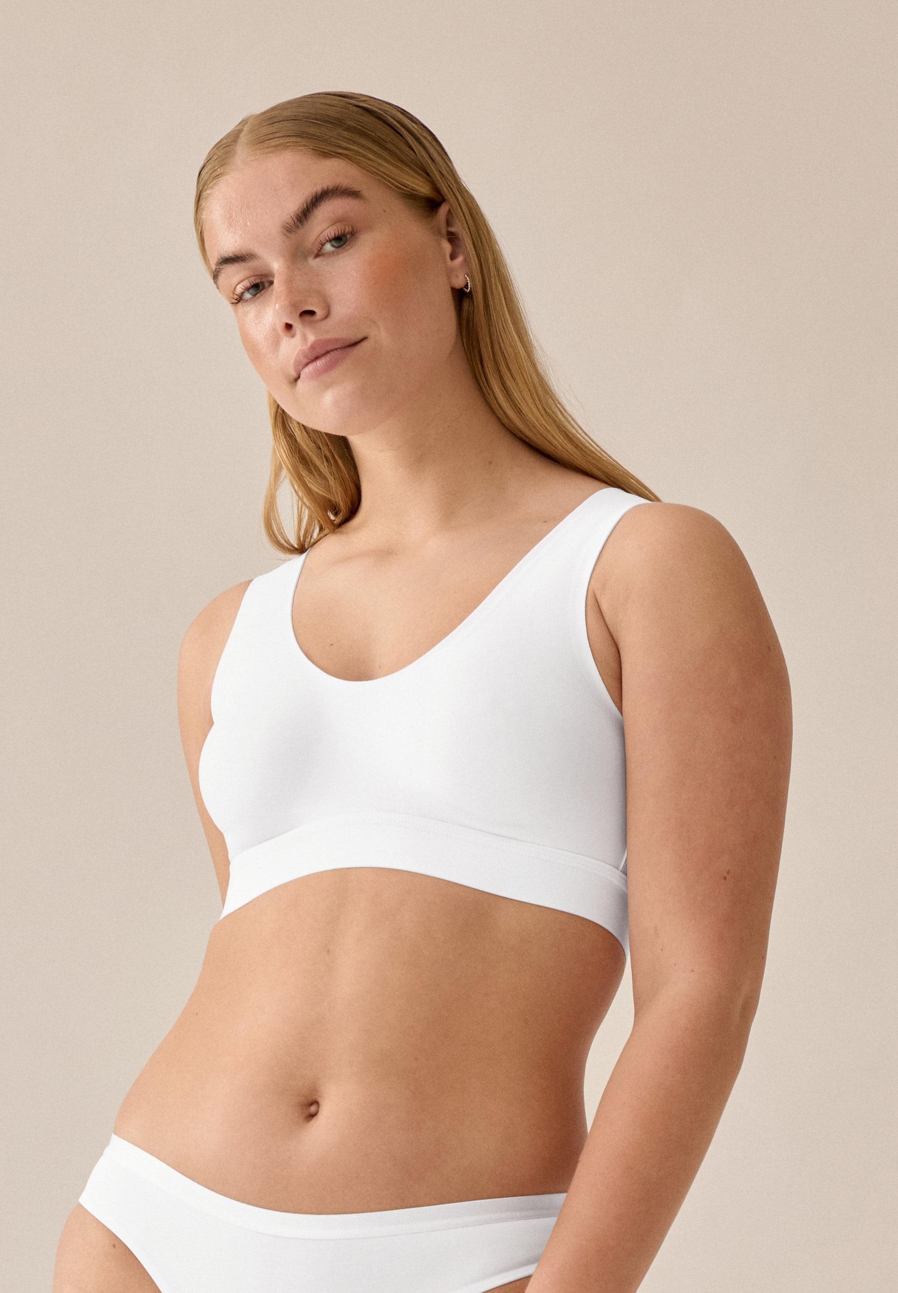 Smoothing BH - Soft-Bustier ohne Bügel - Weiss
