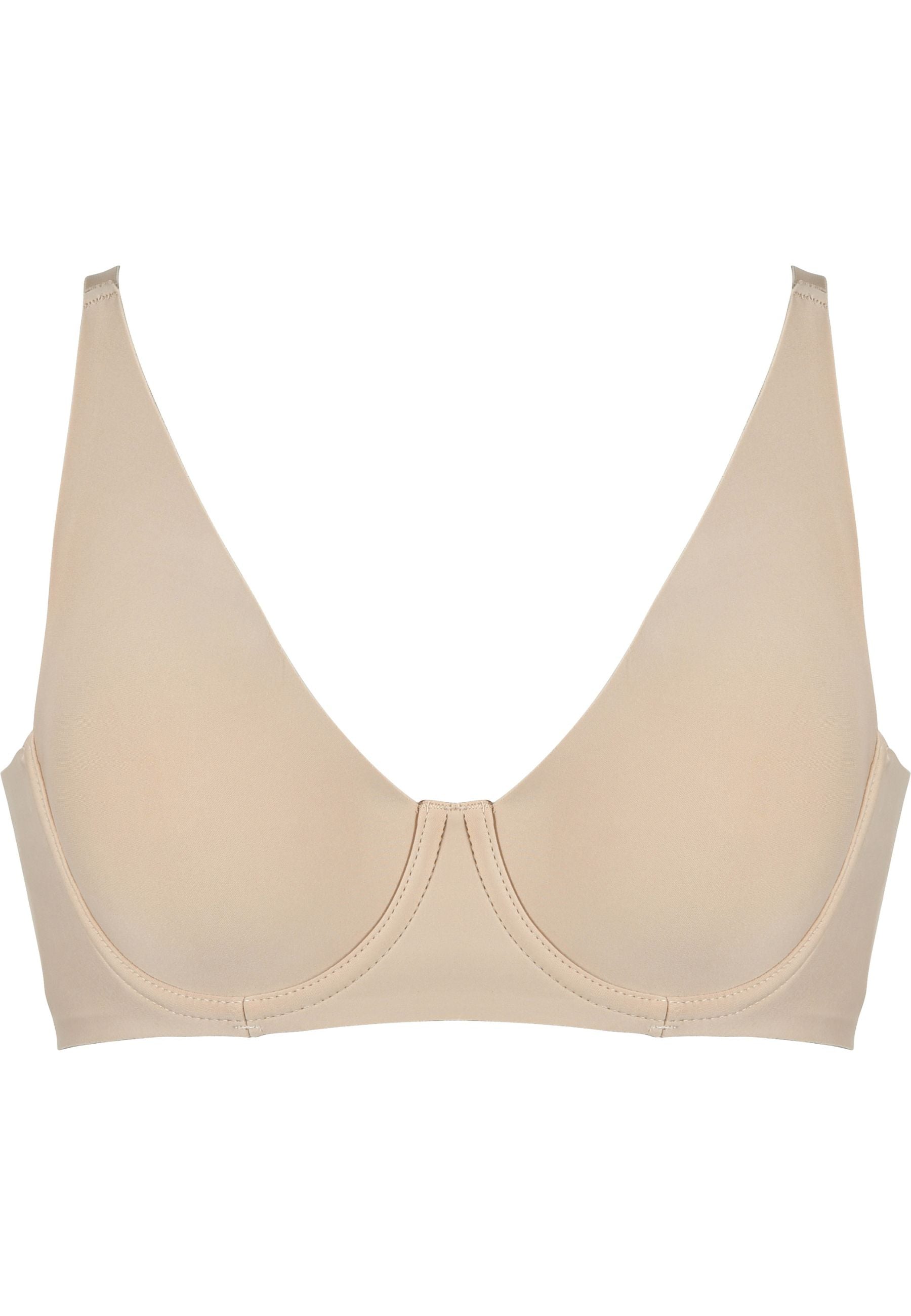 Back Smoother Underwire Bra – Light Beige