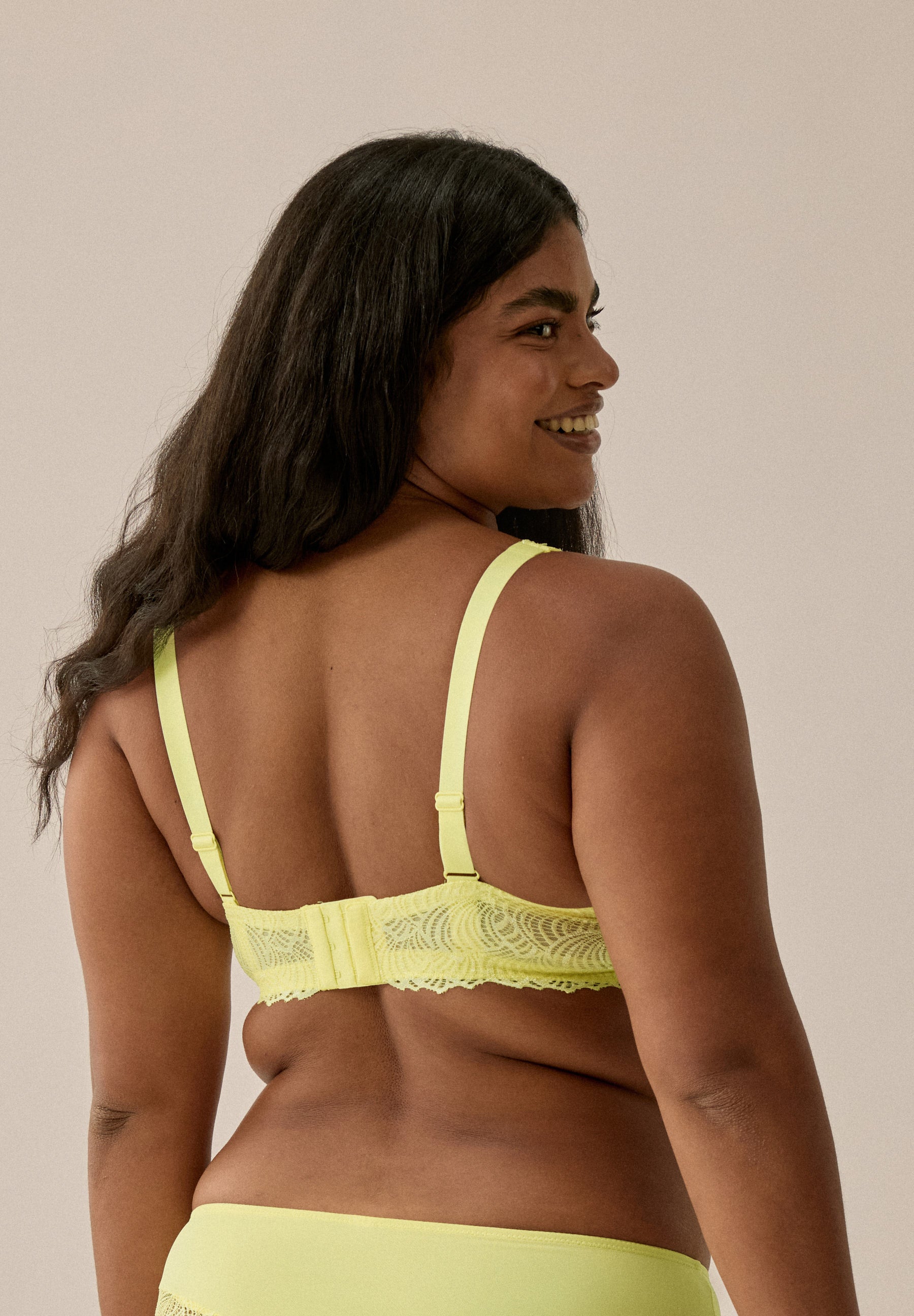 Bügel-BH aus Spitze - Sunny Lime