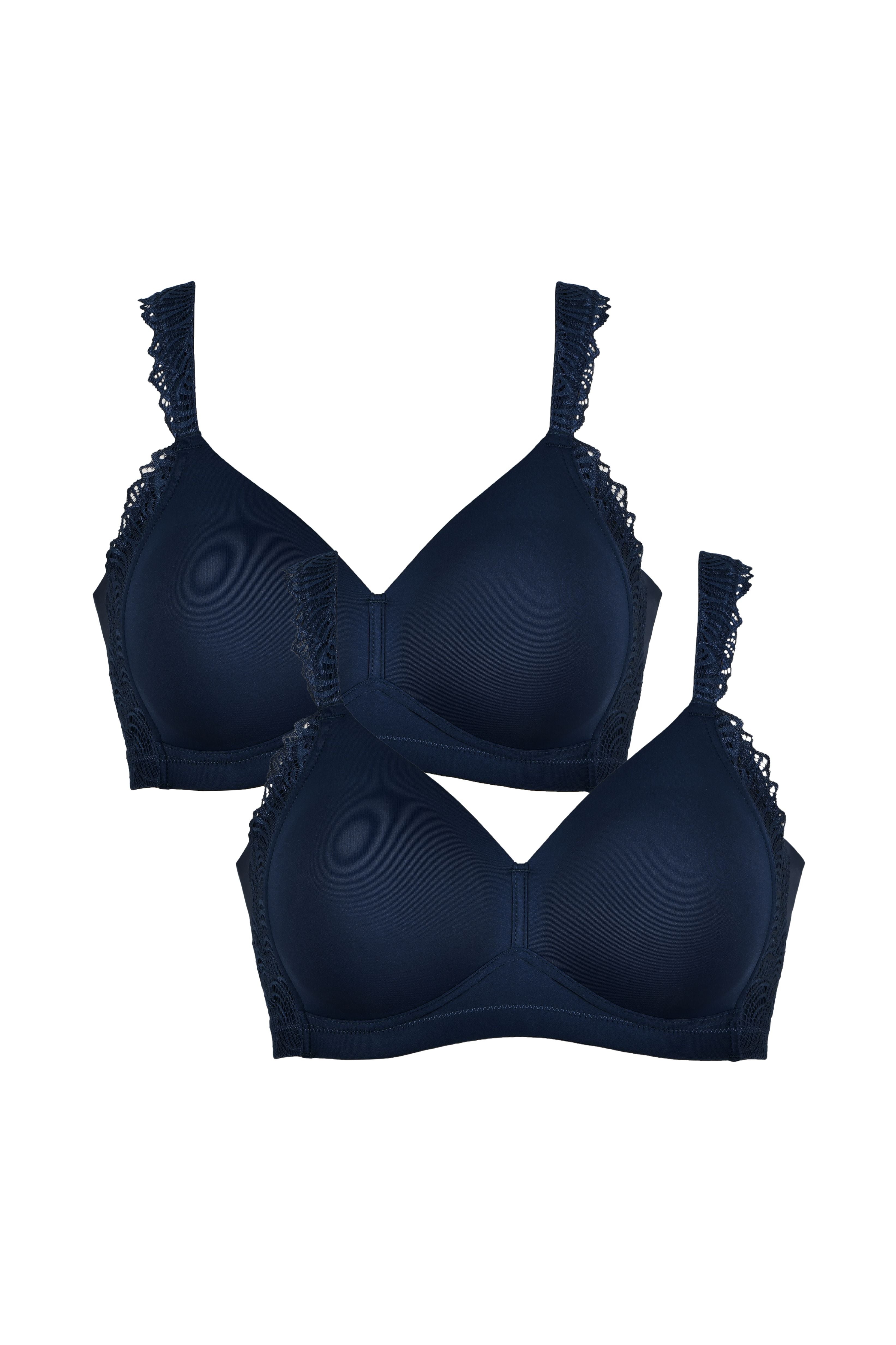 Soft-BH mit Side Smoother Effekt und Spitze Set - Dark Blue