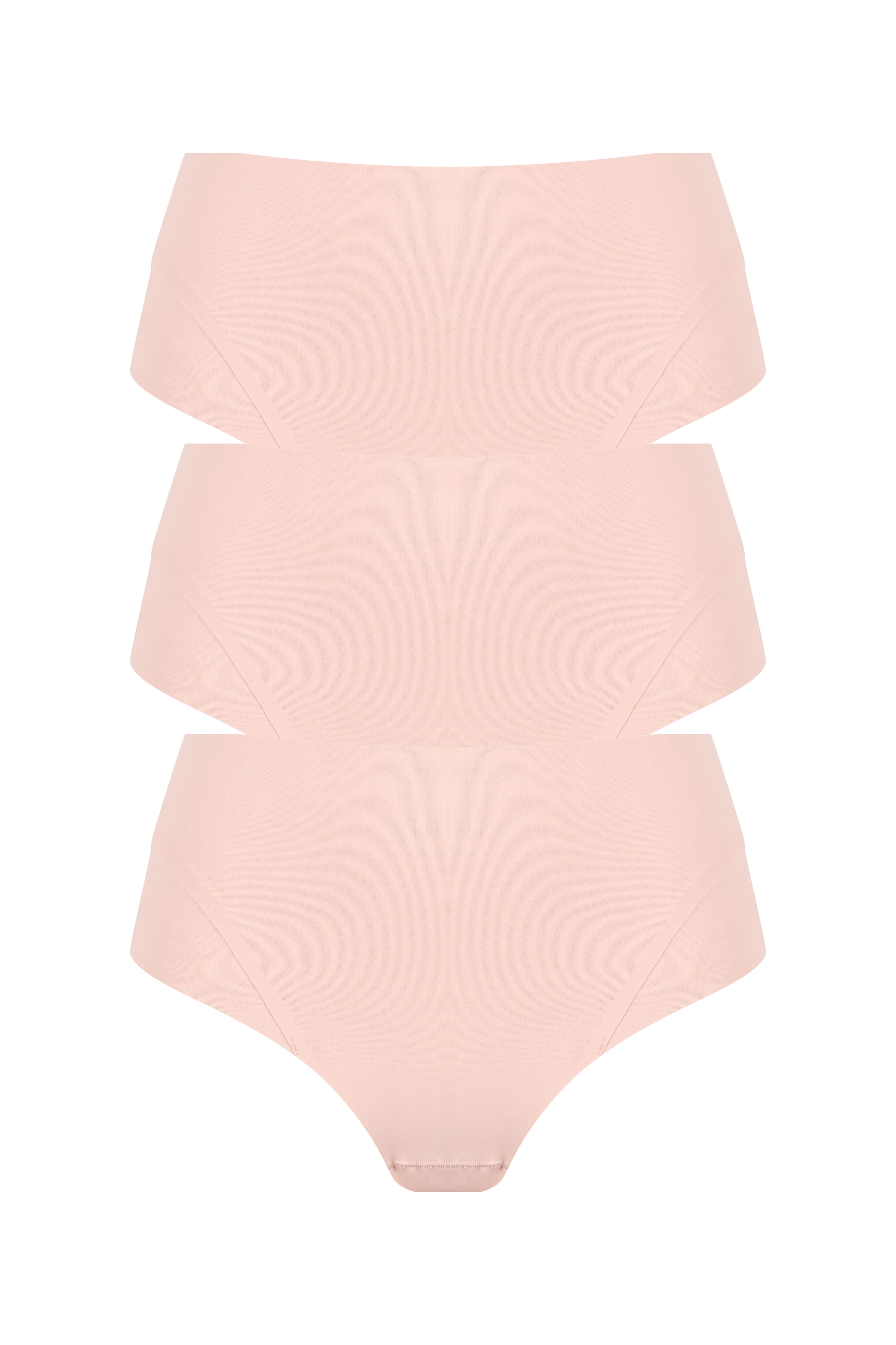 High Waist Slip mit leichtem Shape-Effekt Set - Blush