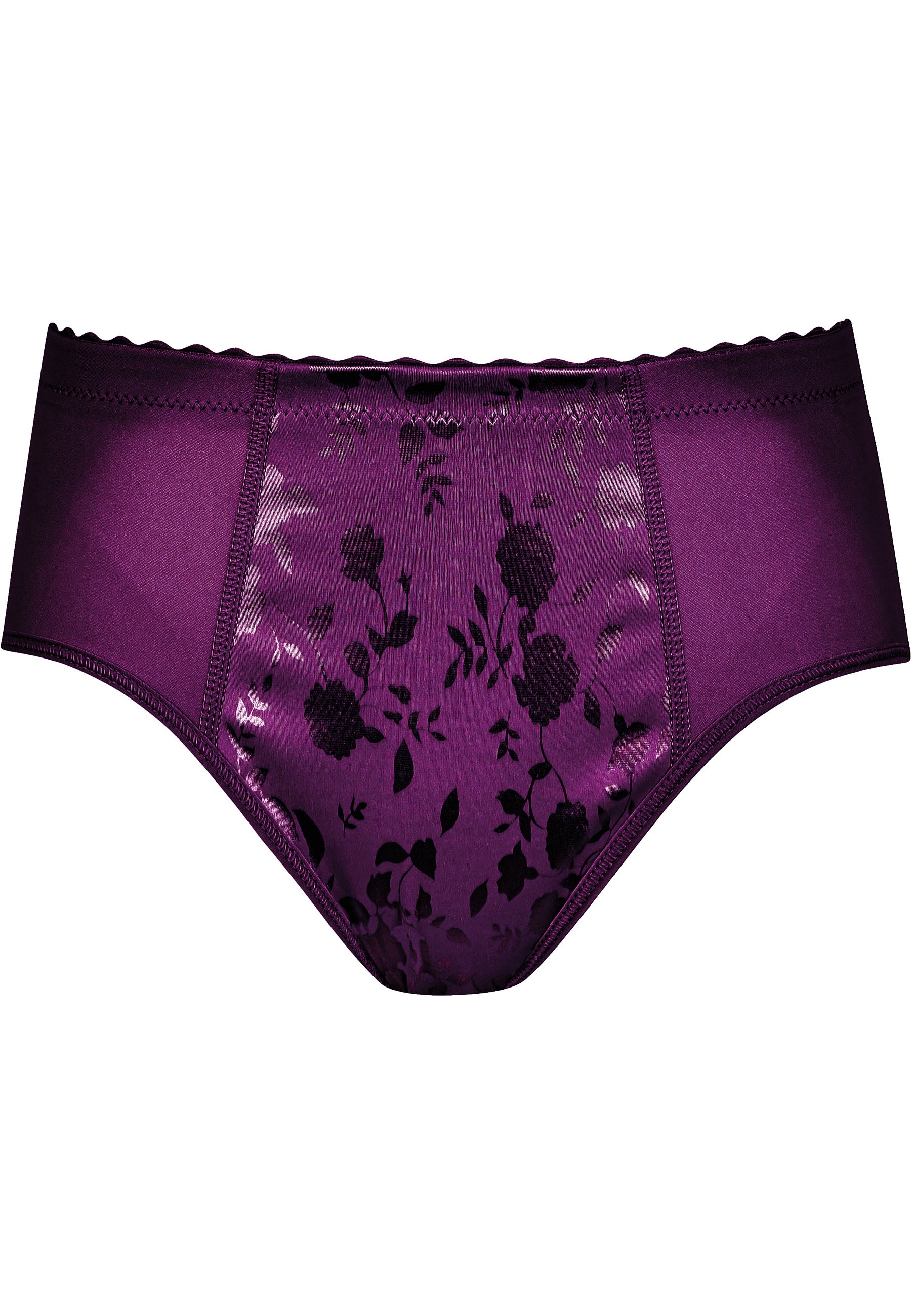 Braga reductora (Minimizer) con estampado floral - Remolacha