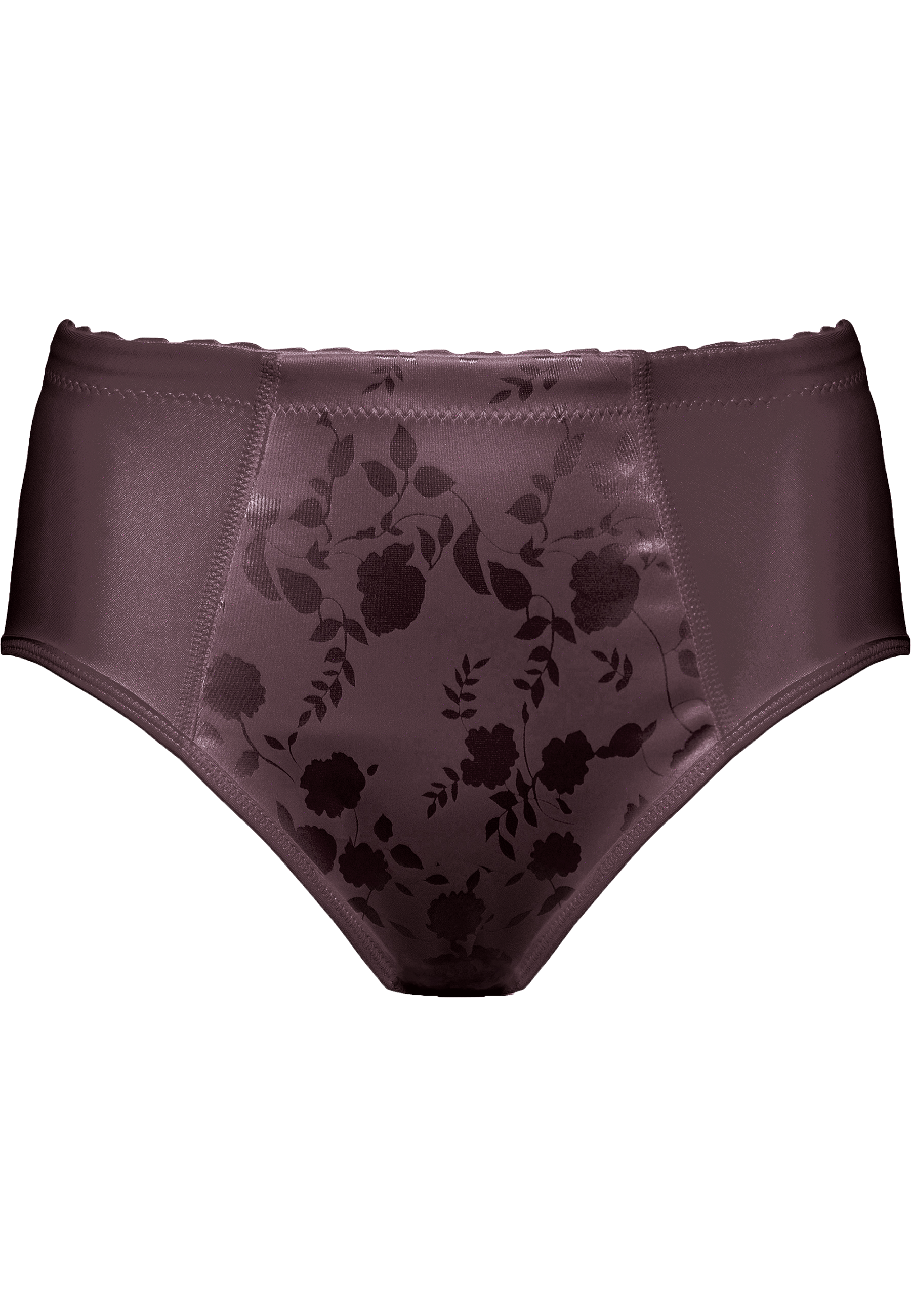 Minimizer Slip mit Blumenmuster - Cranberry