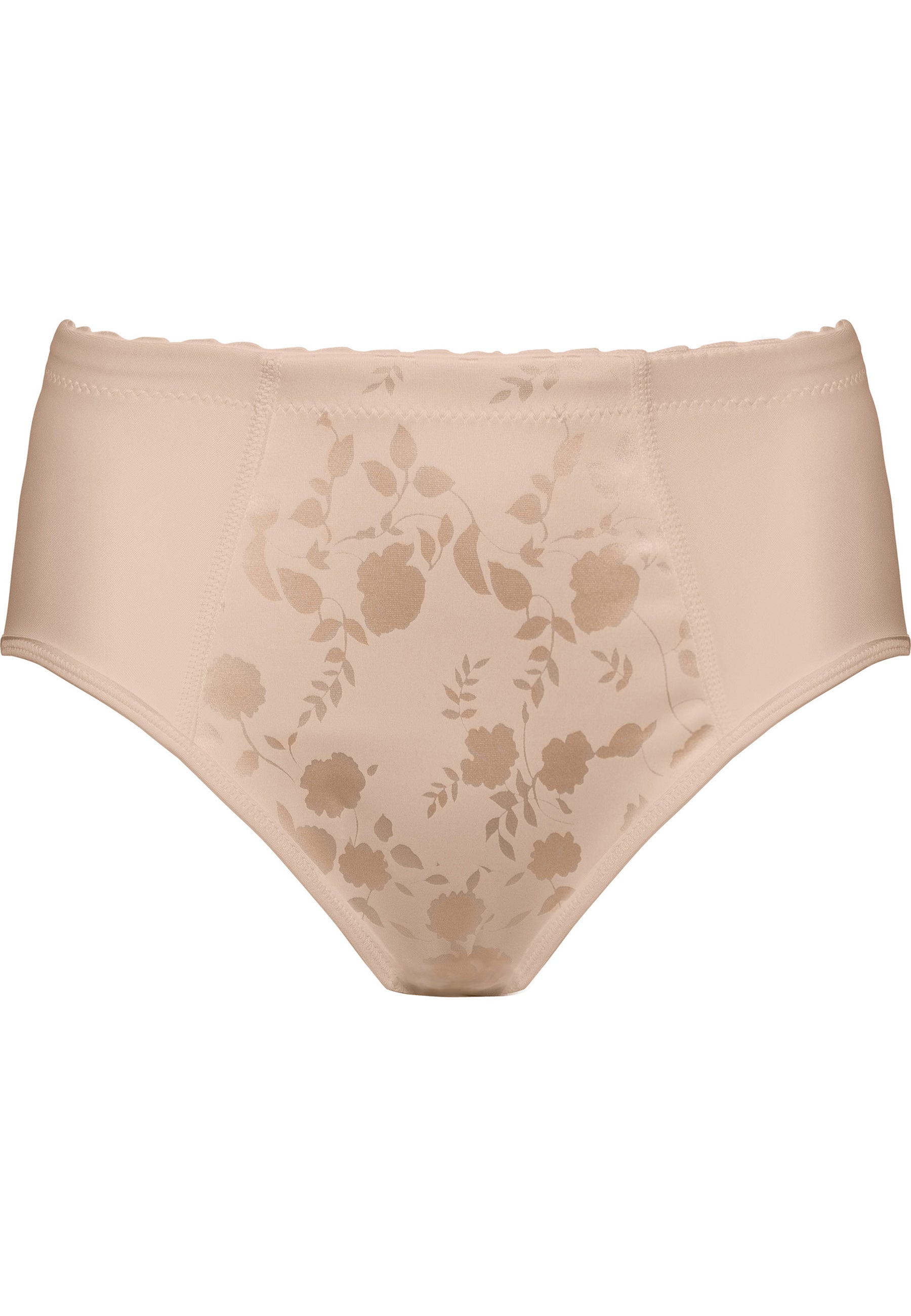 Naturana Minimzer Slip mit Blumenmuster Farbe Light Beige Produktbild