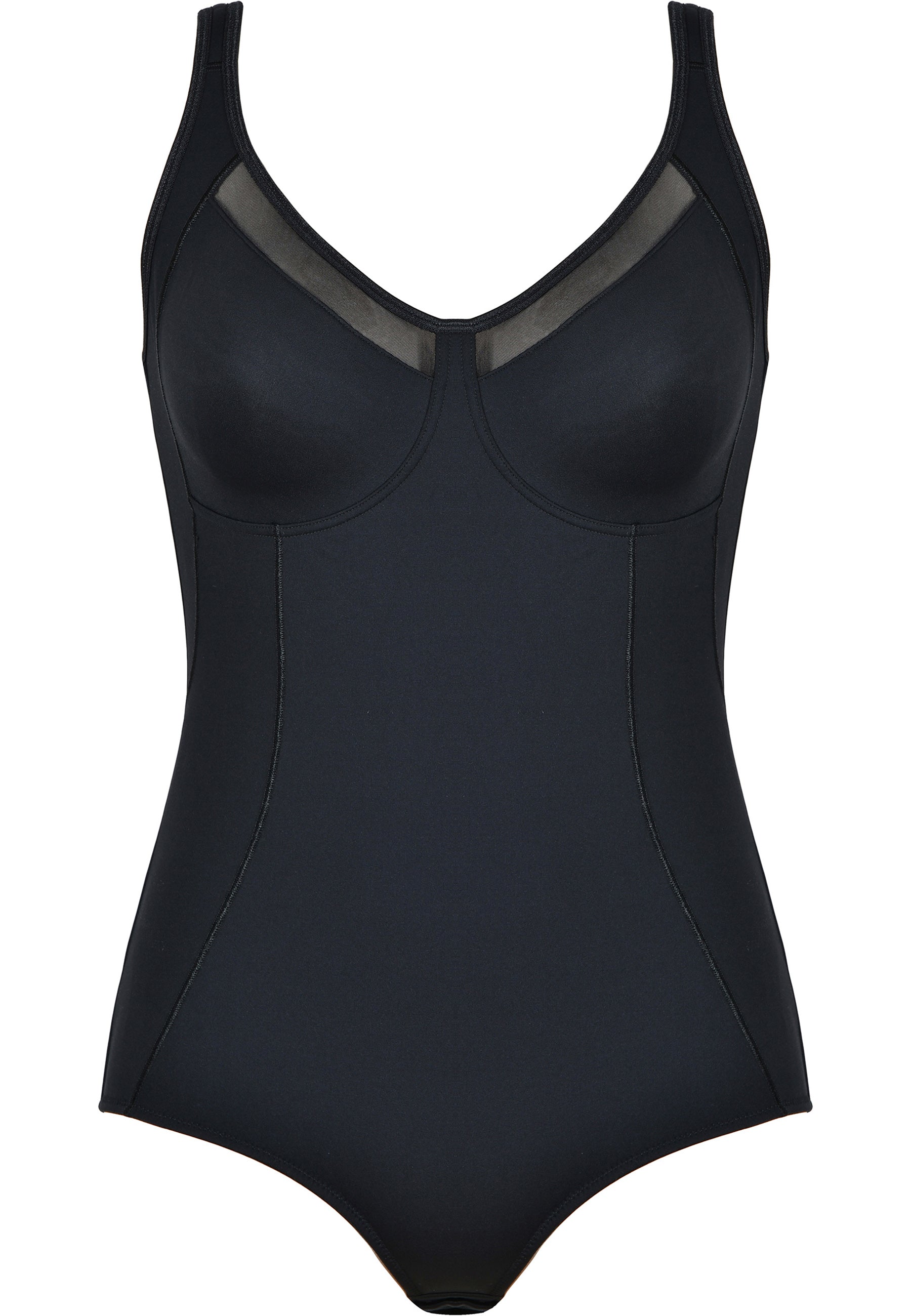Naturana Body mit Shaping Funktion Farbe Schwarz Produktbild