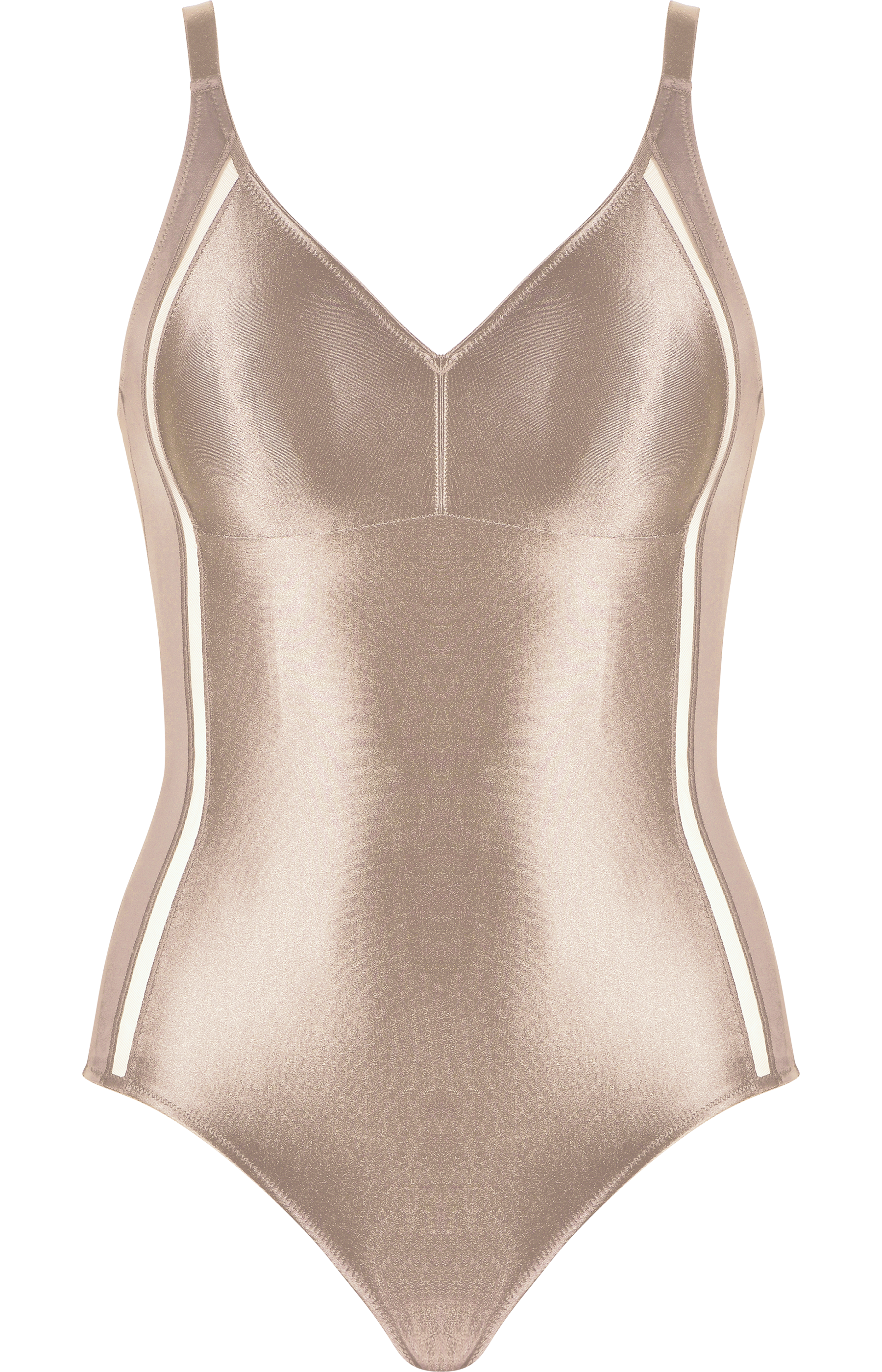 Smoothing Body without Padding or Wires - Light Beige
