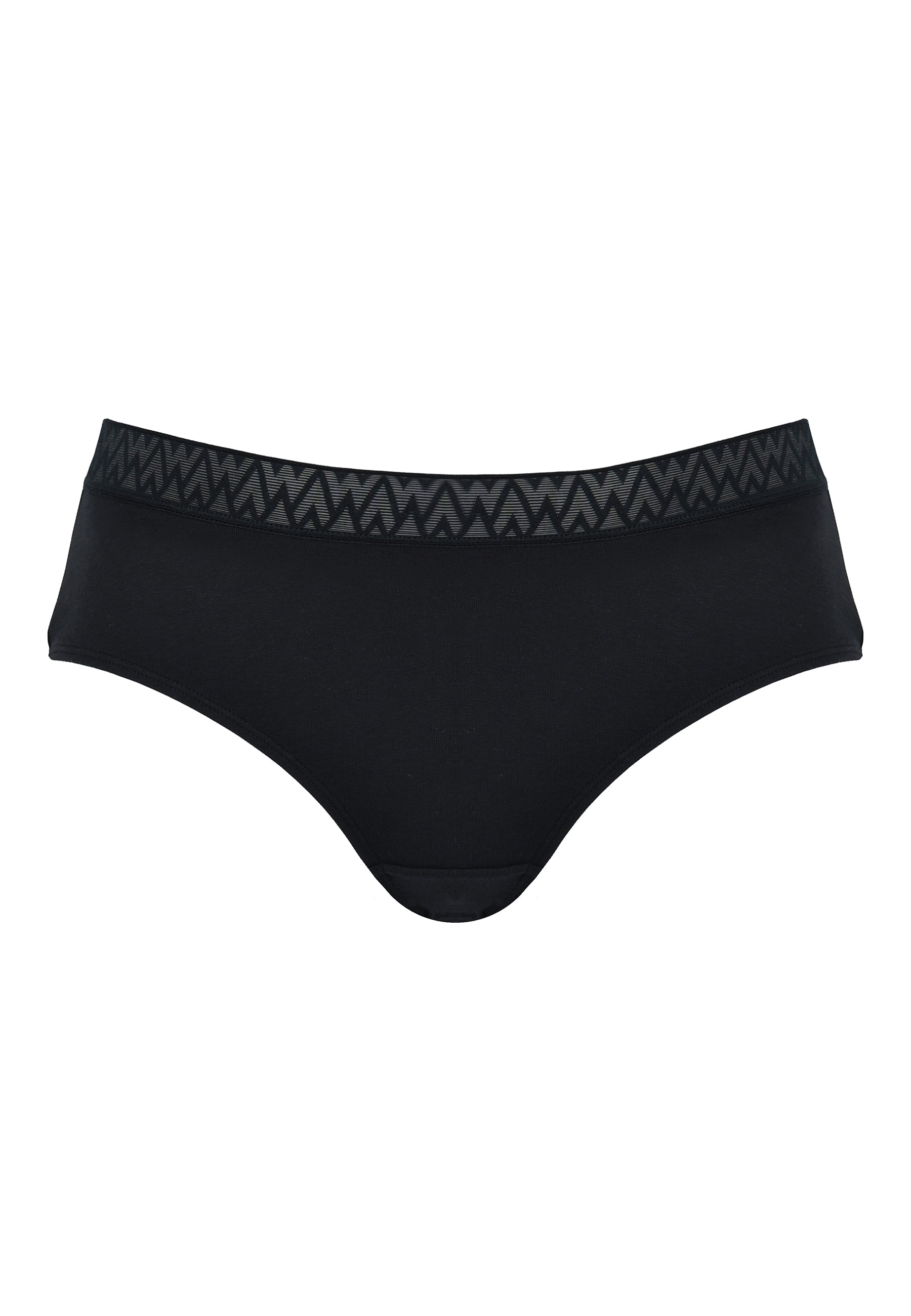 Softer Baumwoll Panty - Schwarz