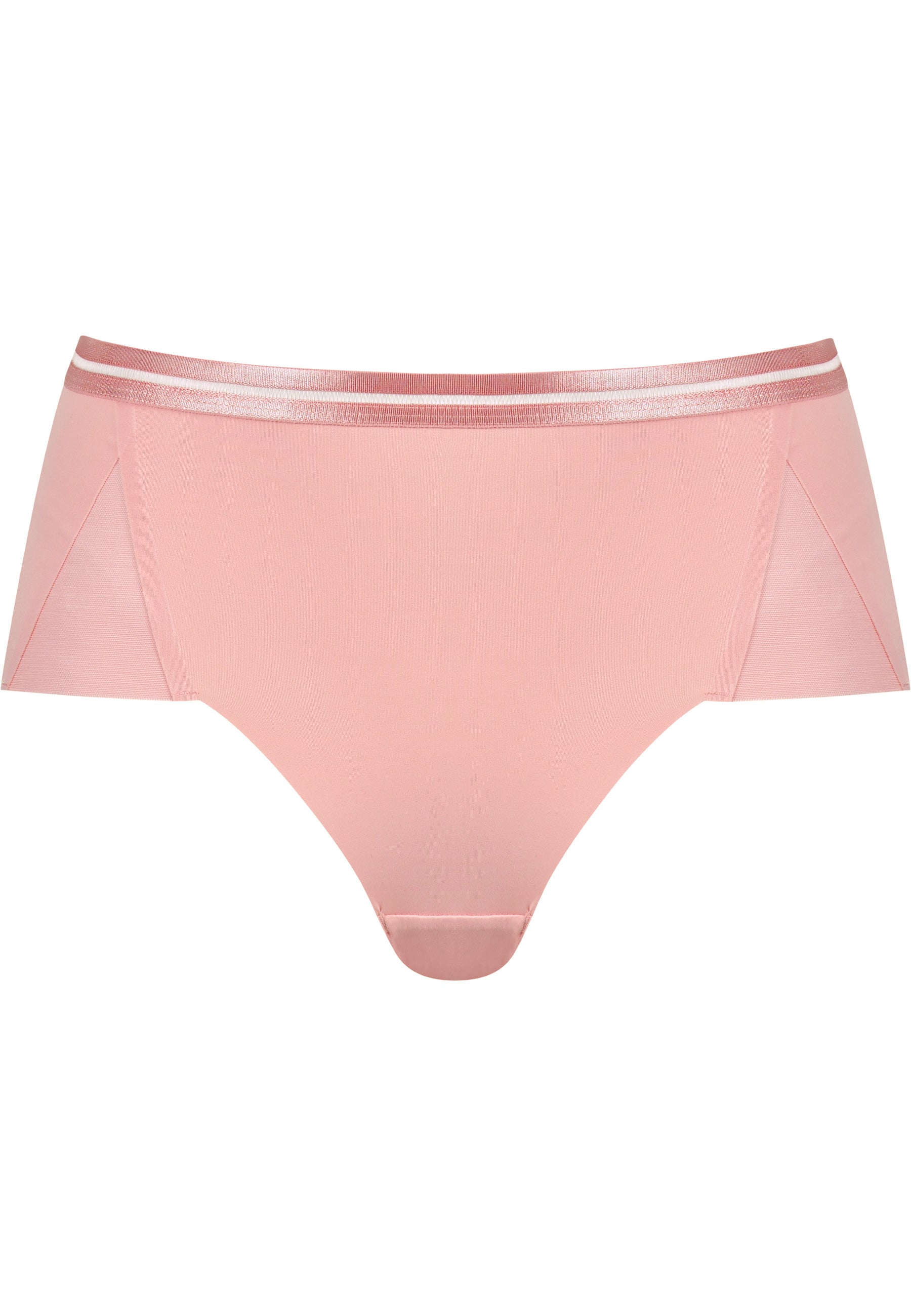 Clean Cut Panty mit Mesh-Details - Pink Rose