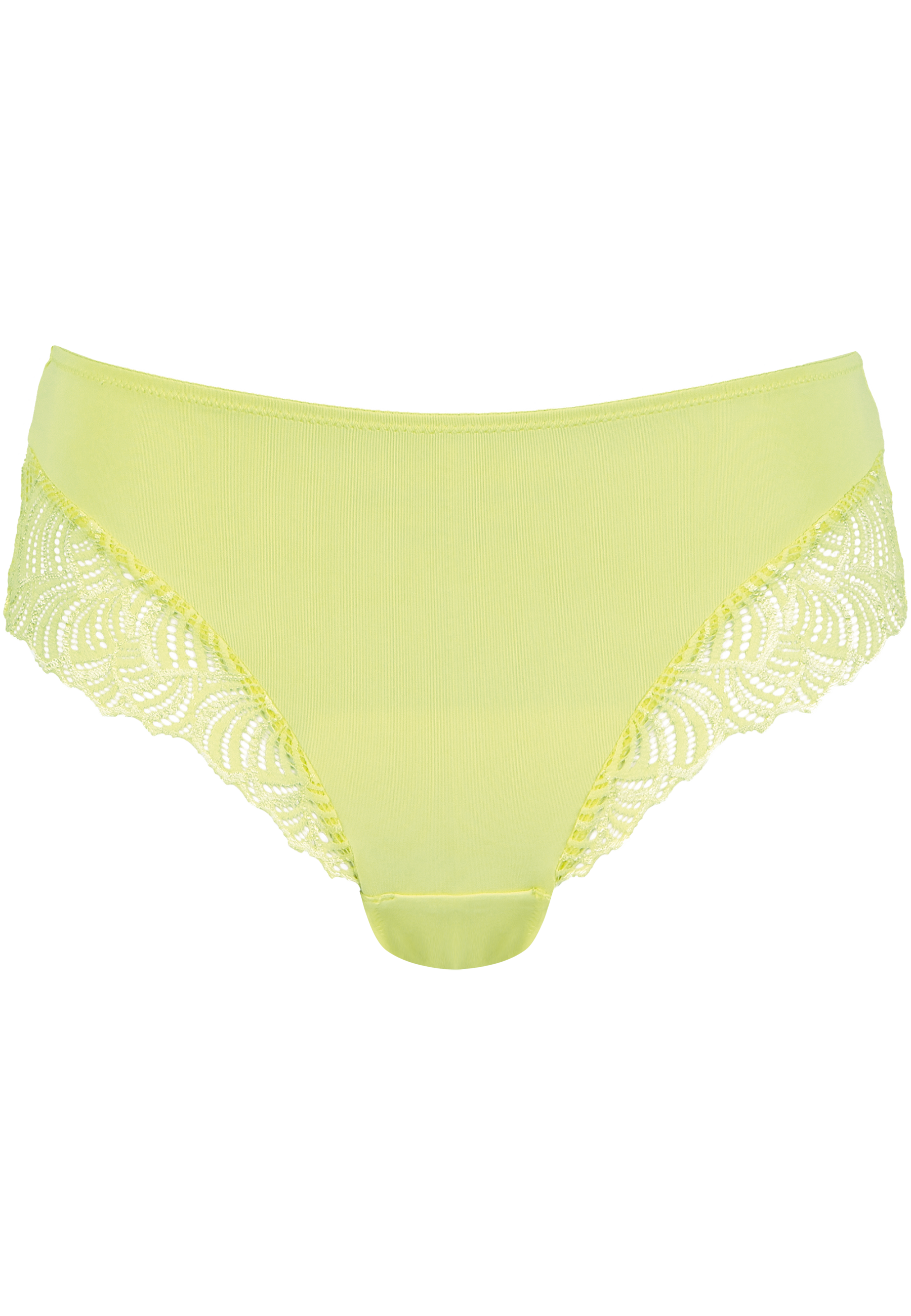 Panty with Lace Details - Sunny Lime