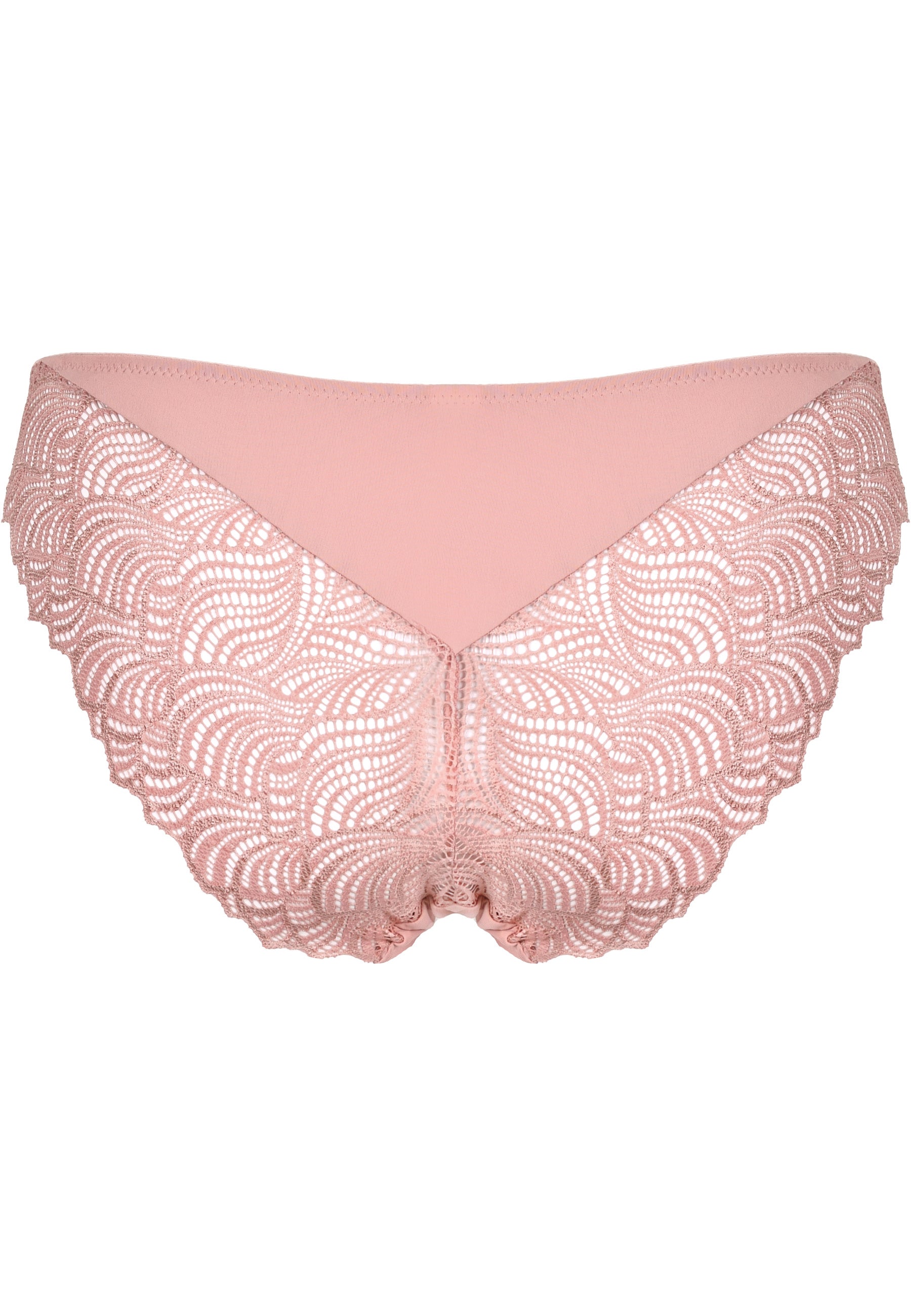NATURANA Everyday Slip Brief, in der Farbe Pink Rose, Packshot Bild in Rückenansicht