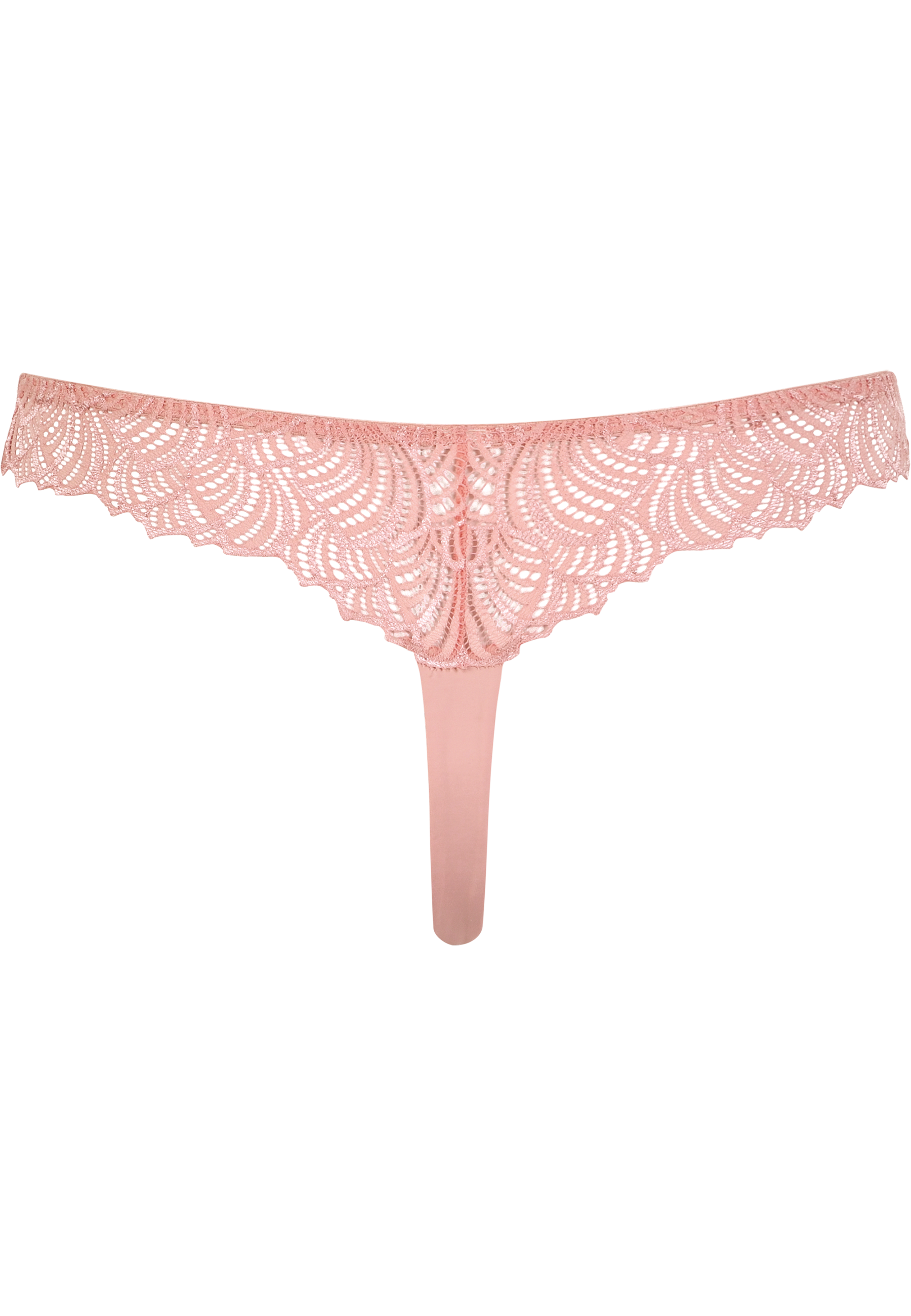 String with Lace details – Pink Rose