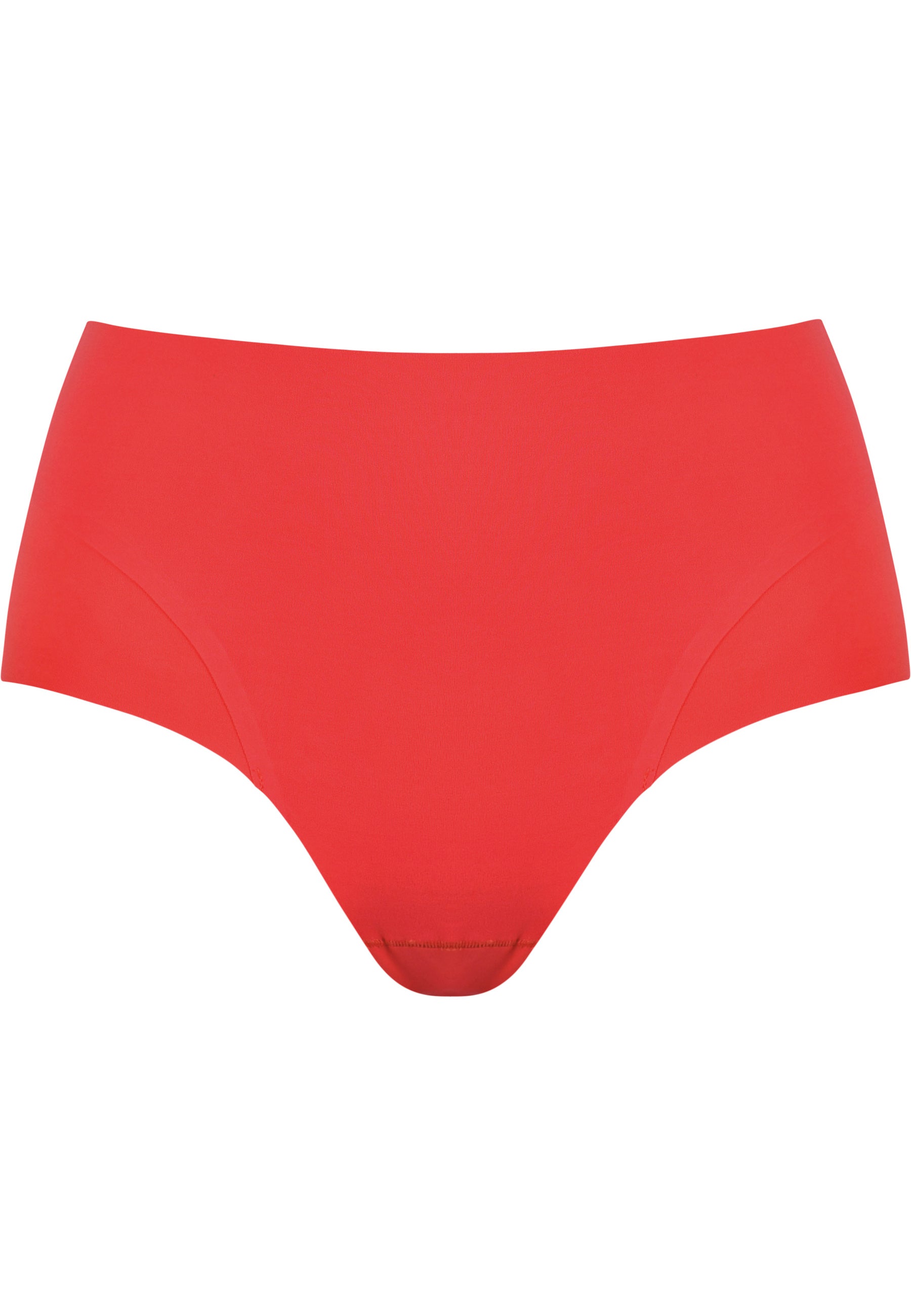 NATURANA High Waist Slip mit formendem Einsatz in Cayenne. Produktansicht