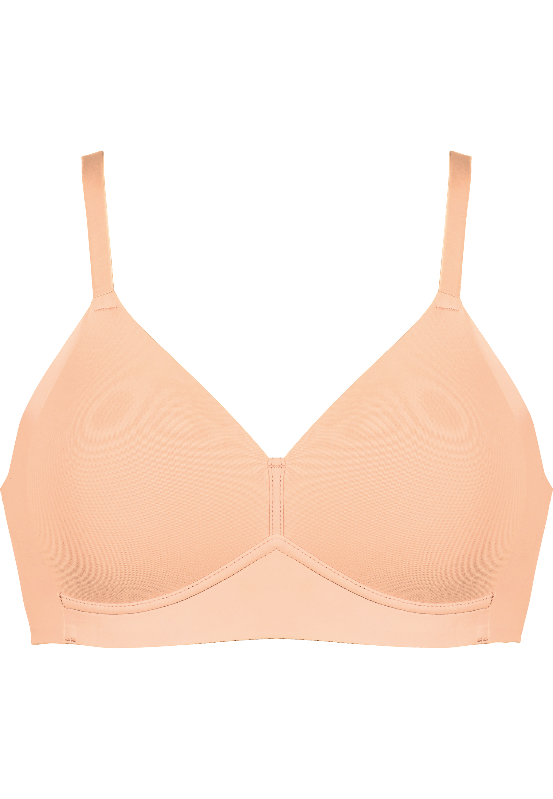 Soft Bra with Side Smoother Effect - Ecru