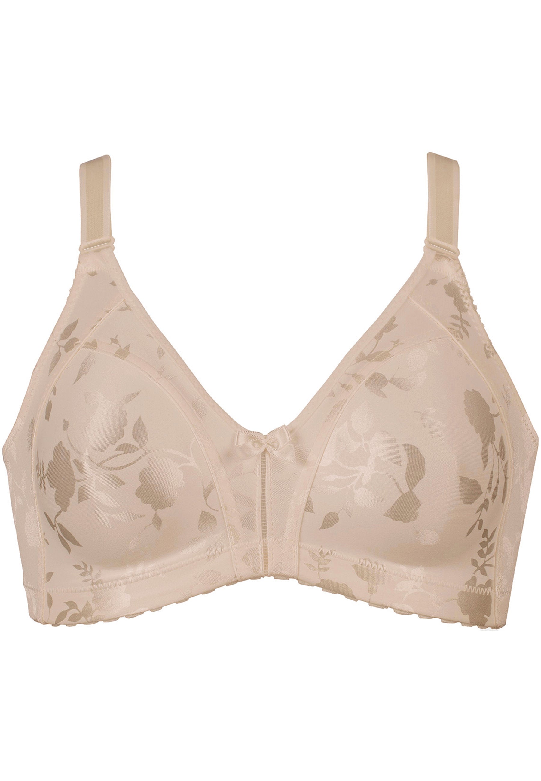 Naturana Minimizer Soft-BH in Blumenmuster Farbe Light Beige Produktbild