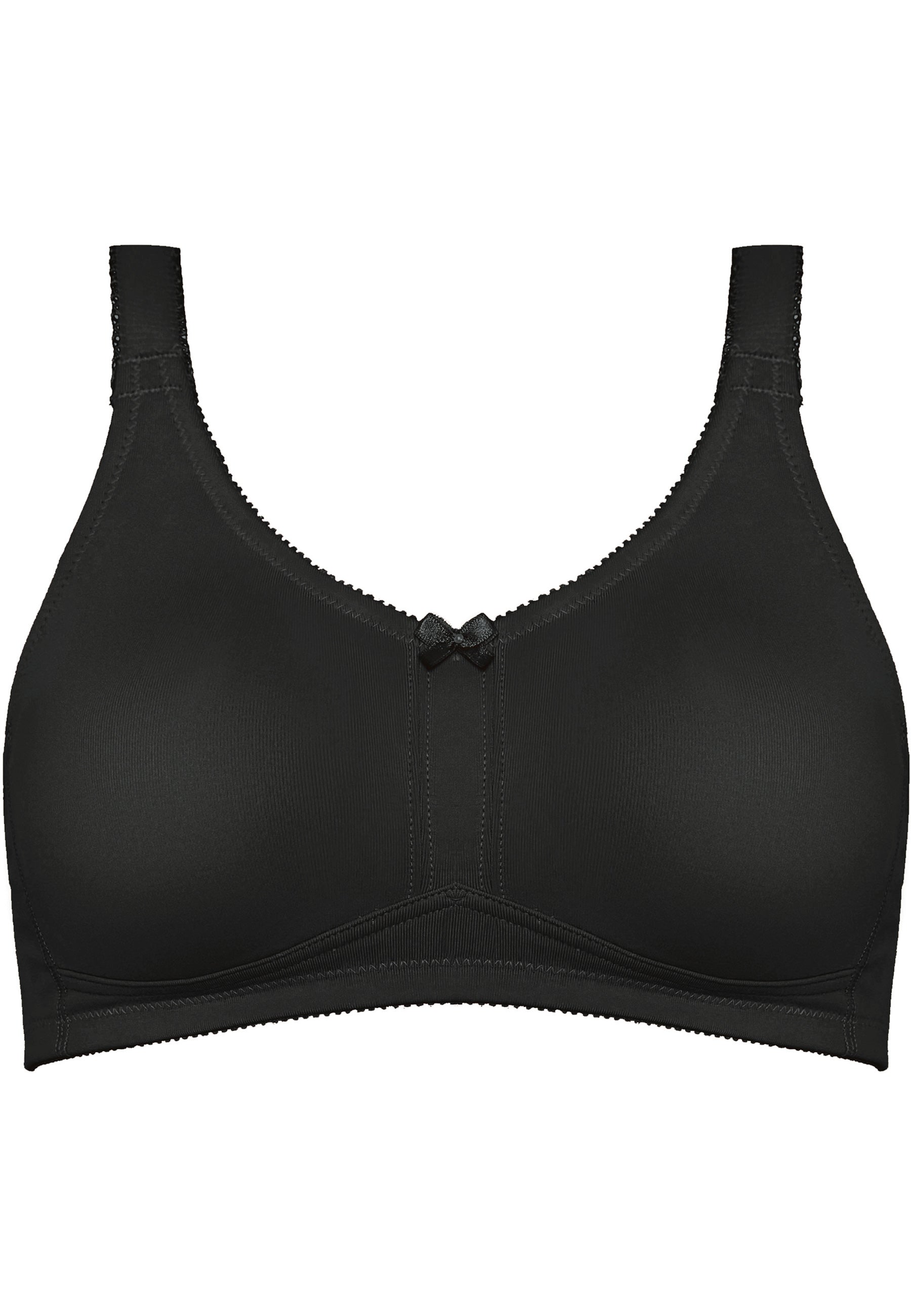 Naturana Klassischer Soft-BH mit Tasche Farbe Schwarz Produktbild