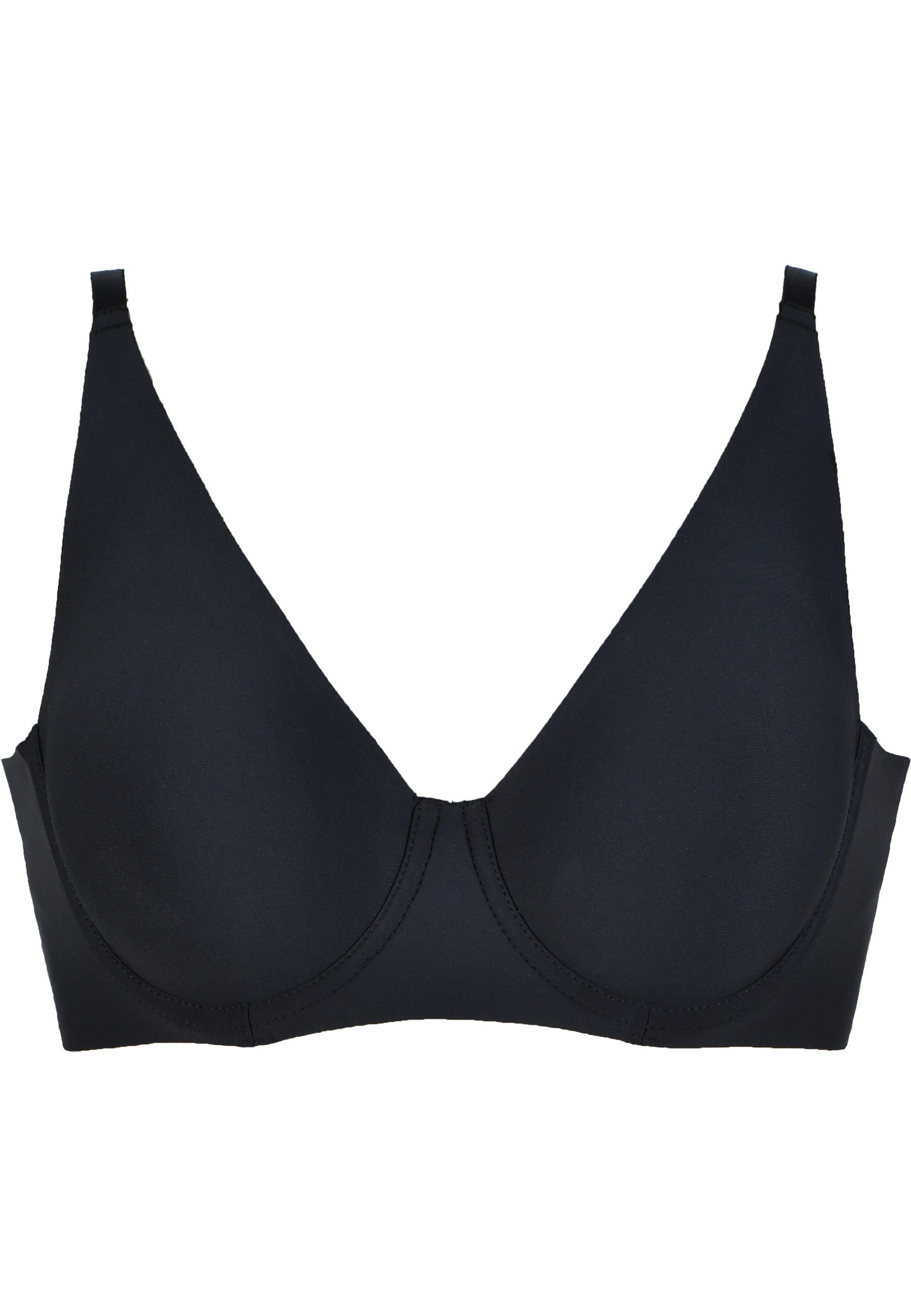 Back Smoother underwired bra without cup - Black