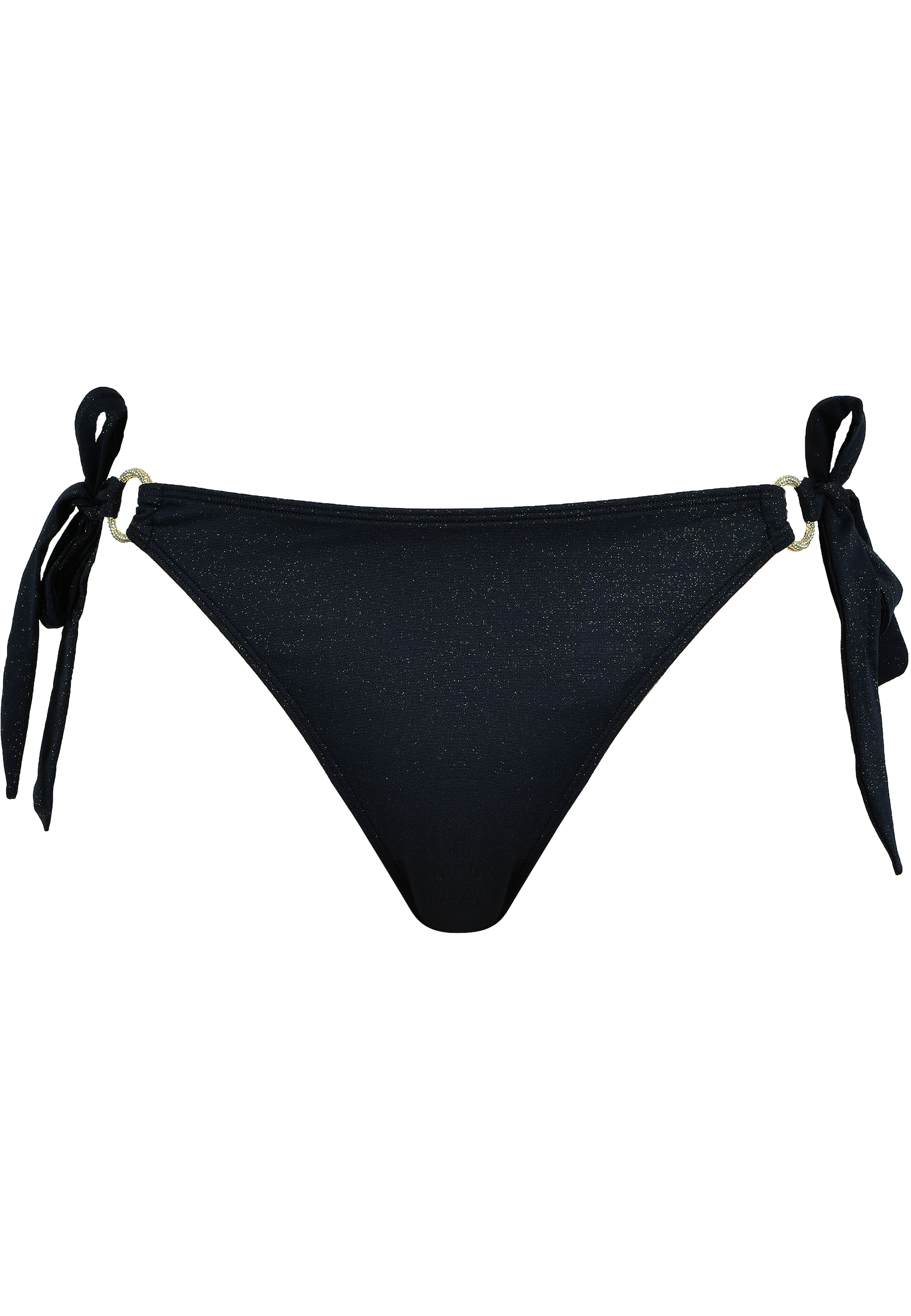 Bikinihose mit seitlichen Bindebändern - Black Glam