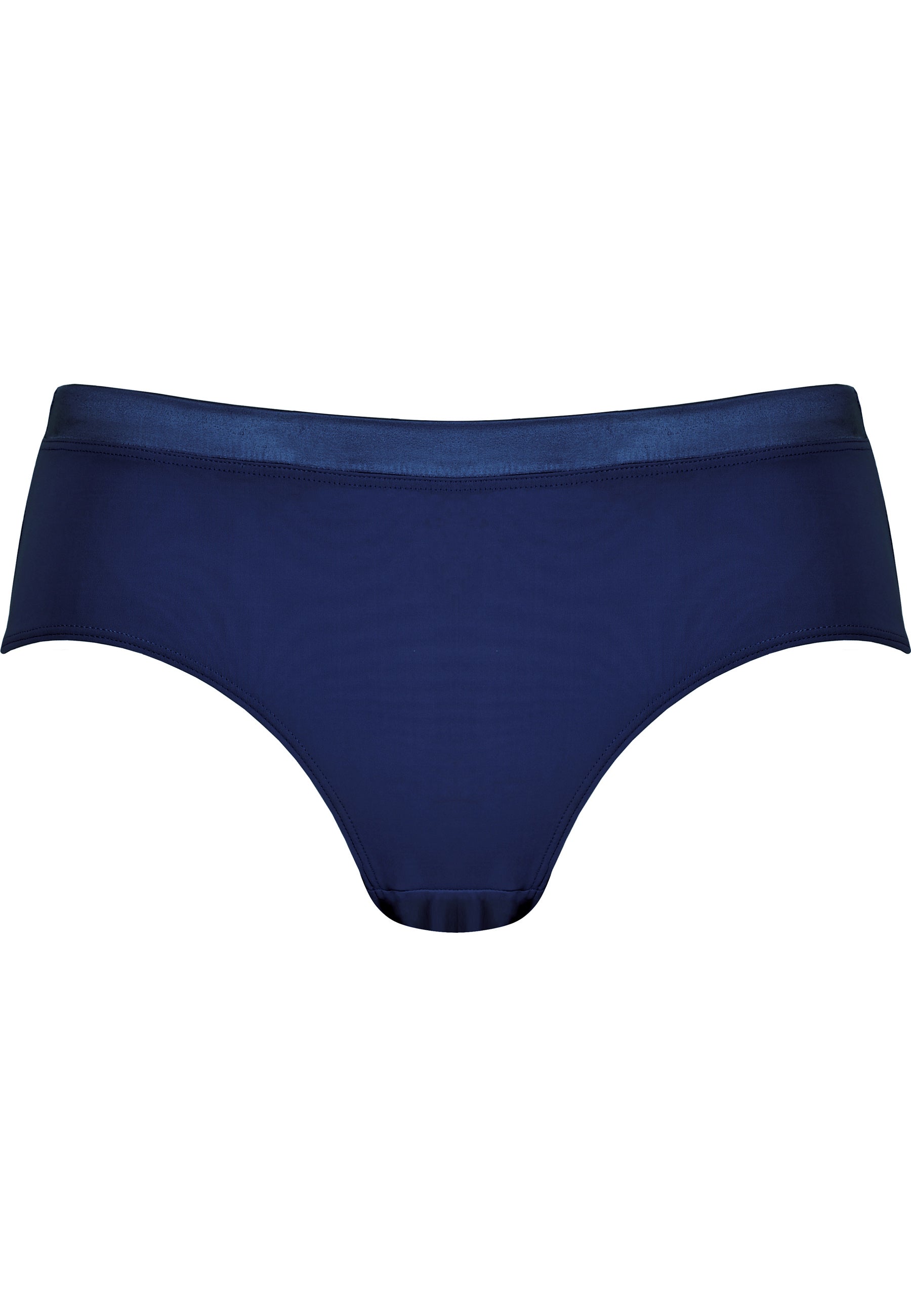 The Wednesday Softer Slip mit Glanzband Farbe Navy Produktbild