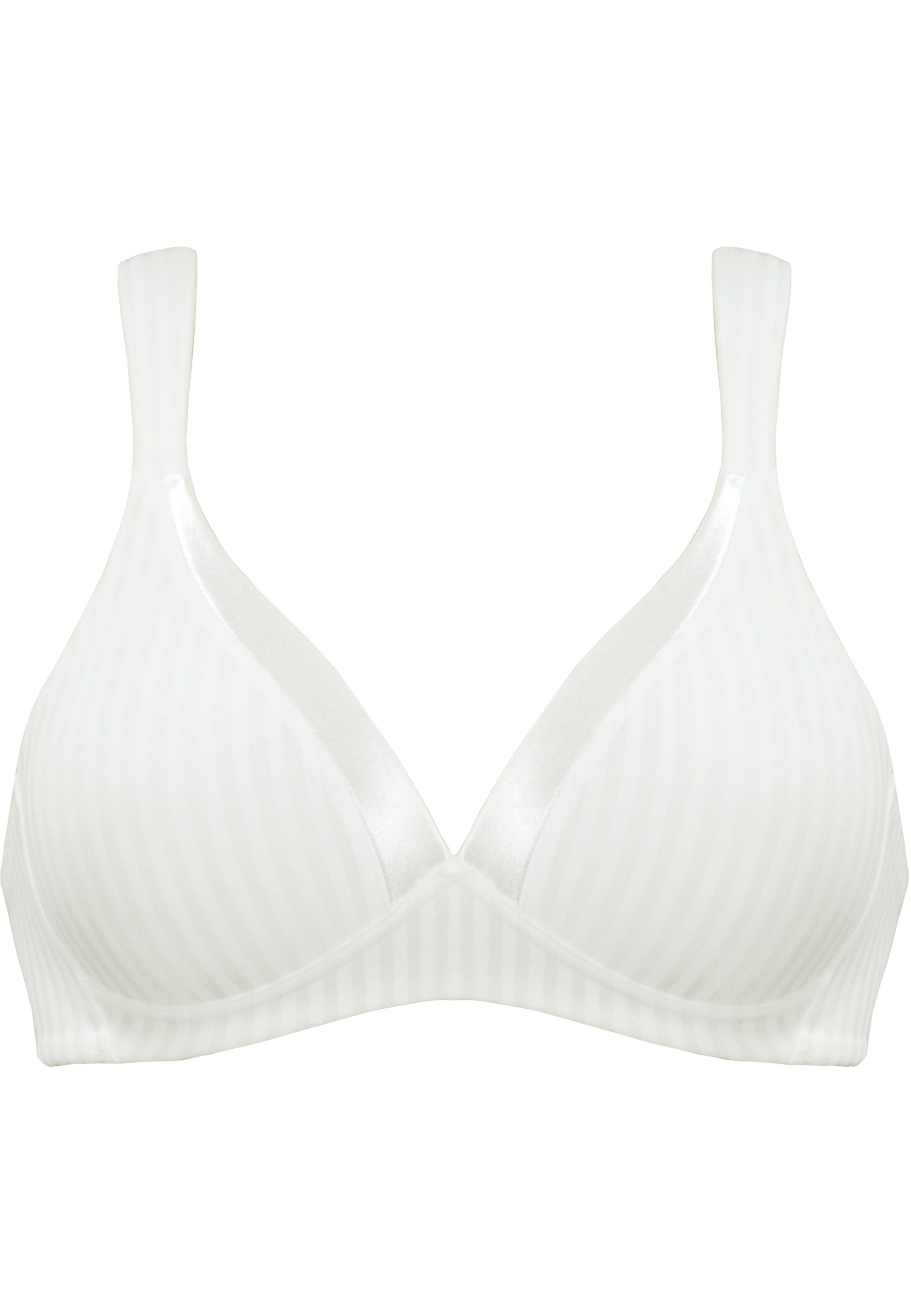 Naturana Wednesday Streifen Soft-BH mit Schale Farbe Ecru Gestreift Produktbild