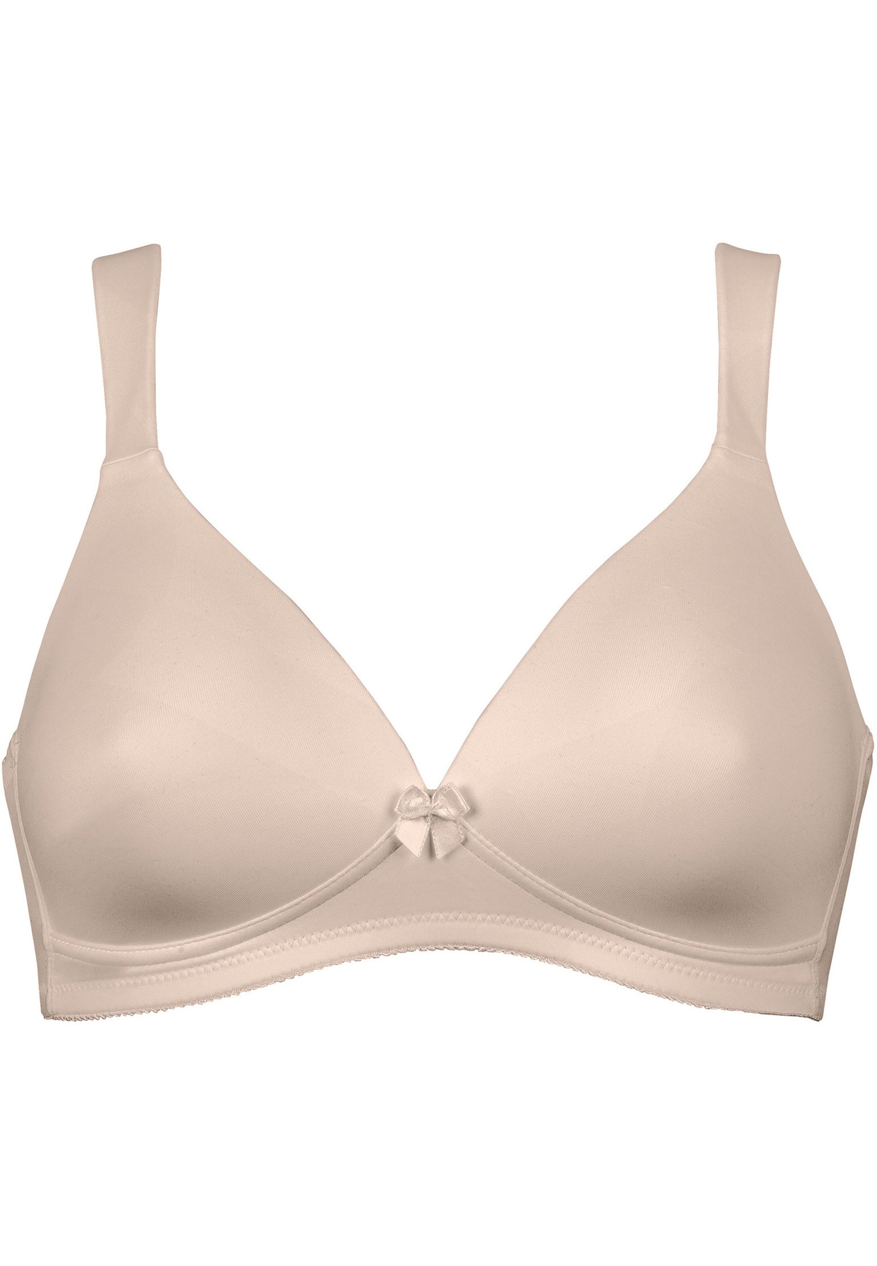 Naturana Soft-BH mit Schale und Entlastungsträgern Farbe Light Beige