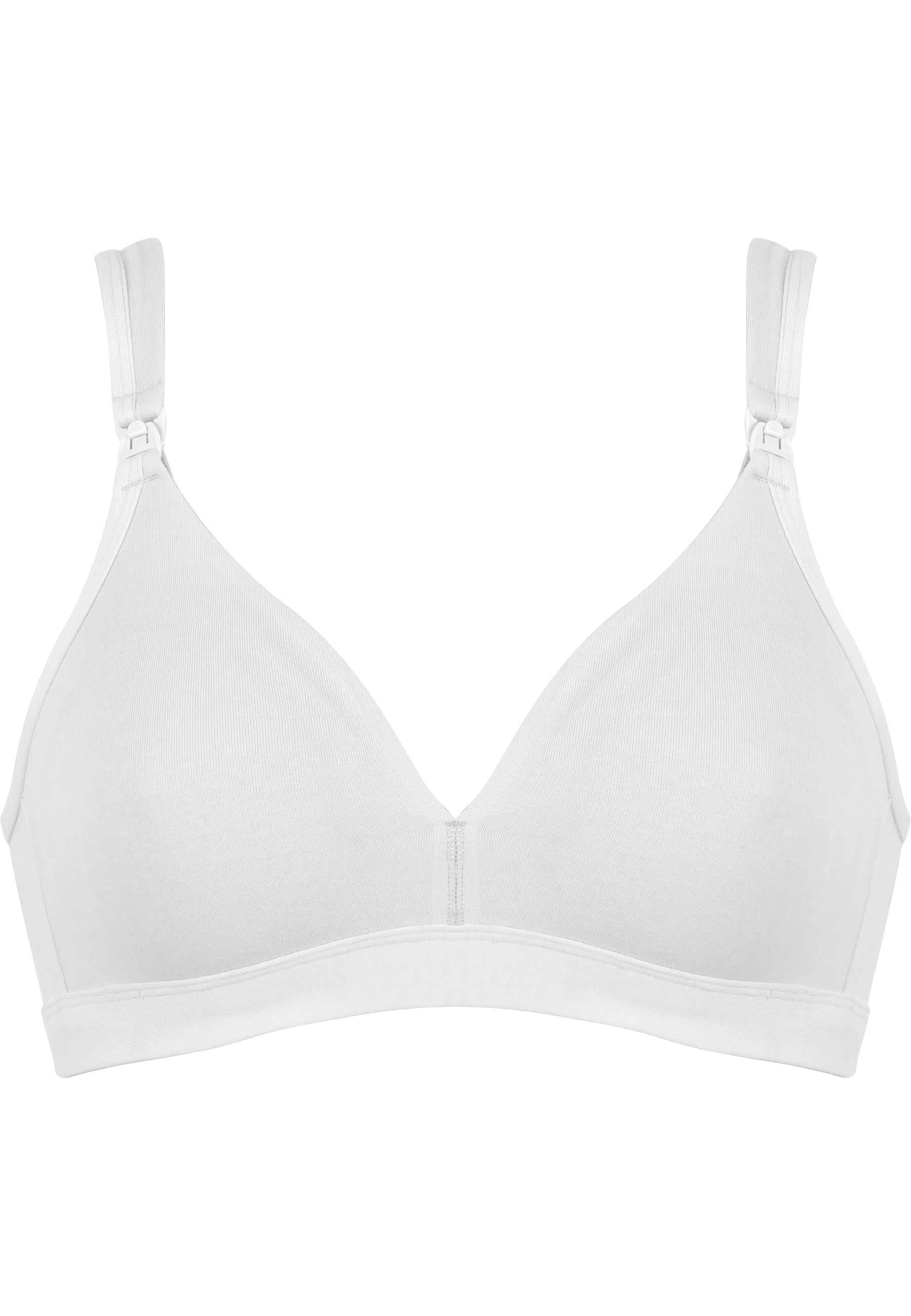 Naturana Still-BH aus Baumwolle Farbe Weiß Produktbild
