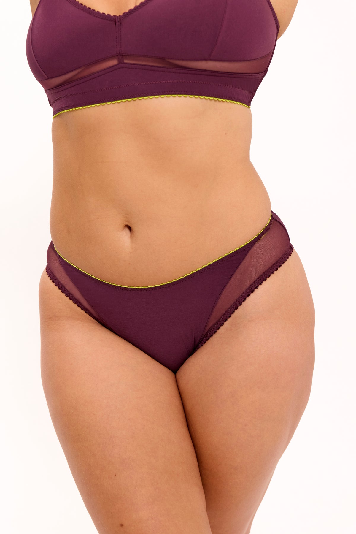 NATURANA x Understatement Midi-Slip - Cherry