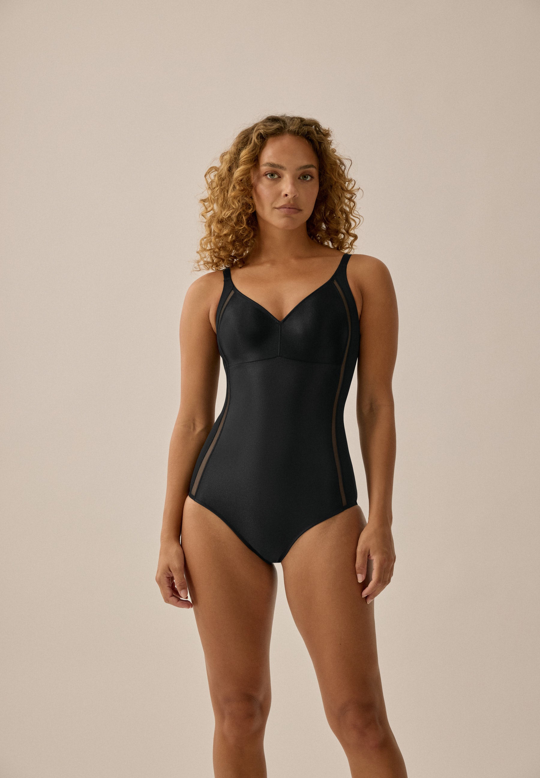 Smoothing Body ohne Schale und Bügel - Schwarz