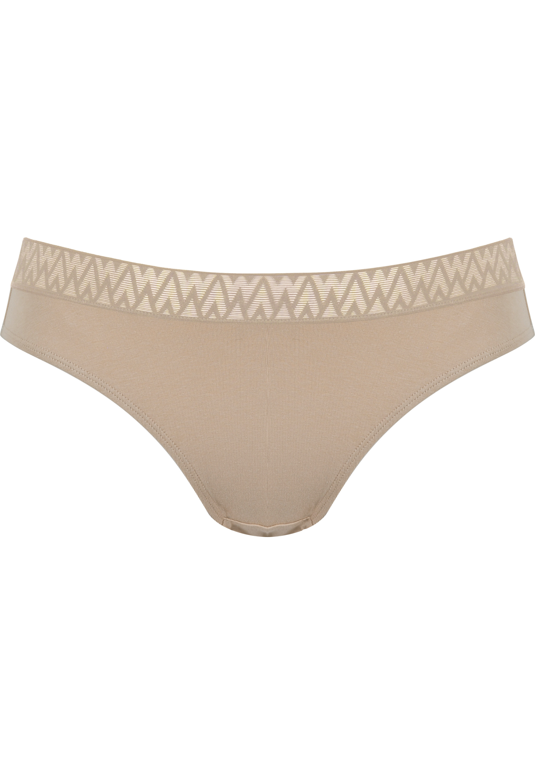 Soft Cotton Briefs – Light Beige