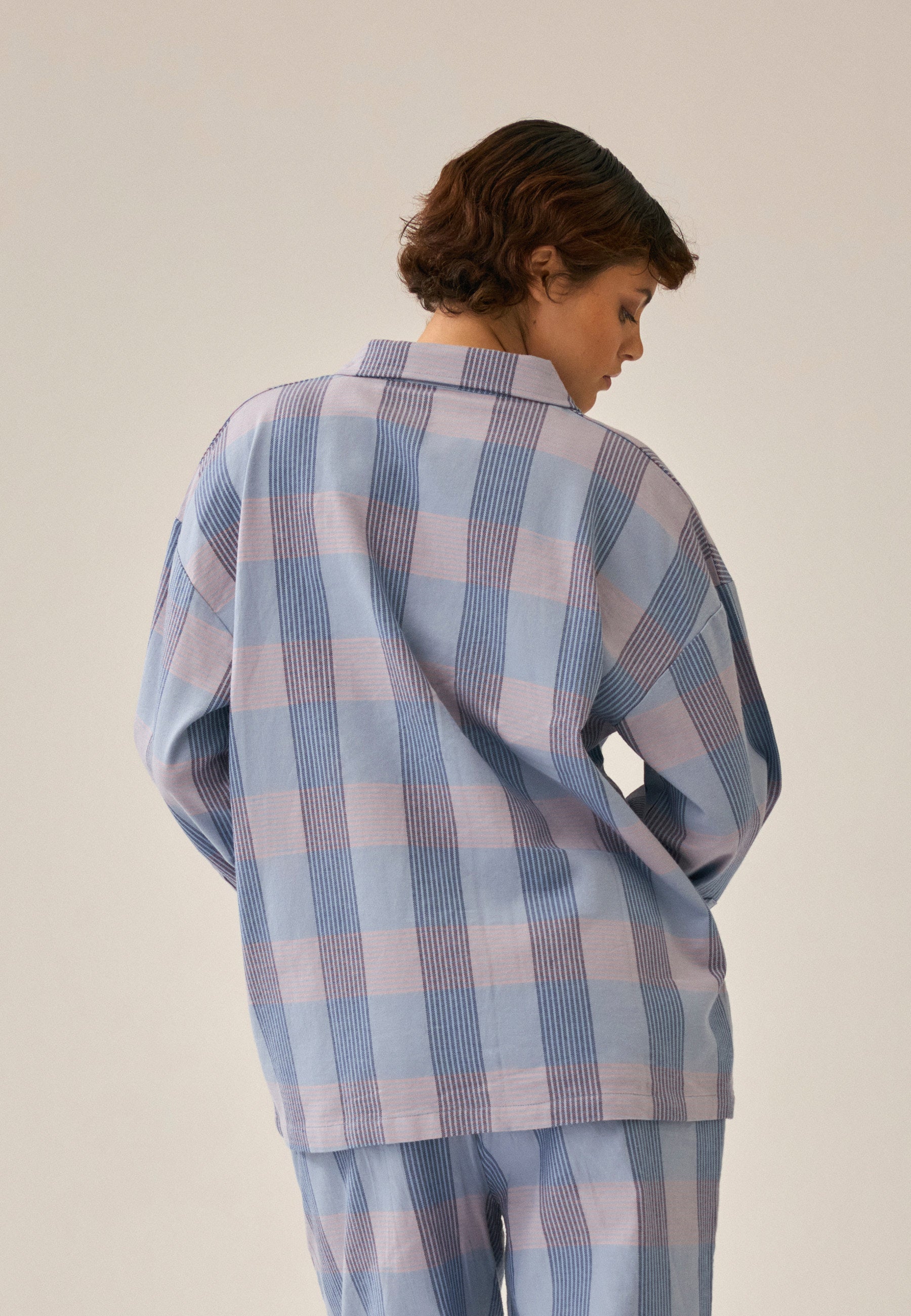 Oversized Langarmshirt - Swimming Pool Check