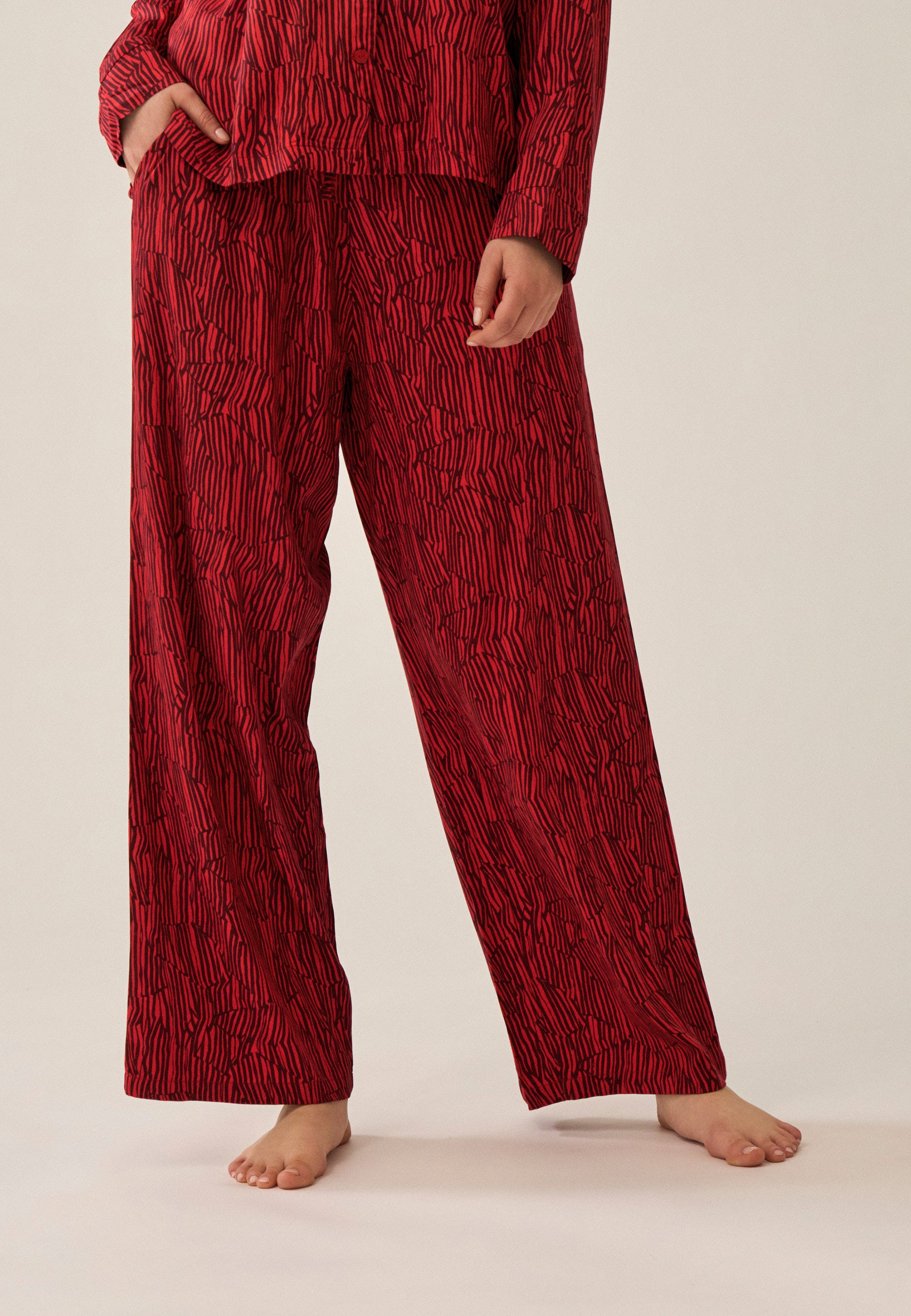 Wide-leg trousers - Negroni Print