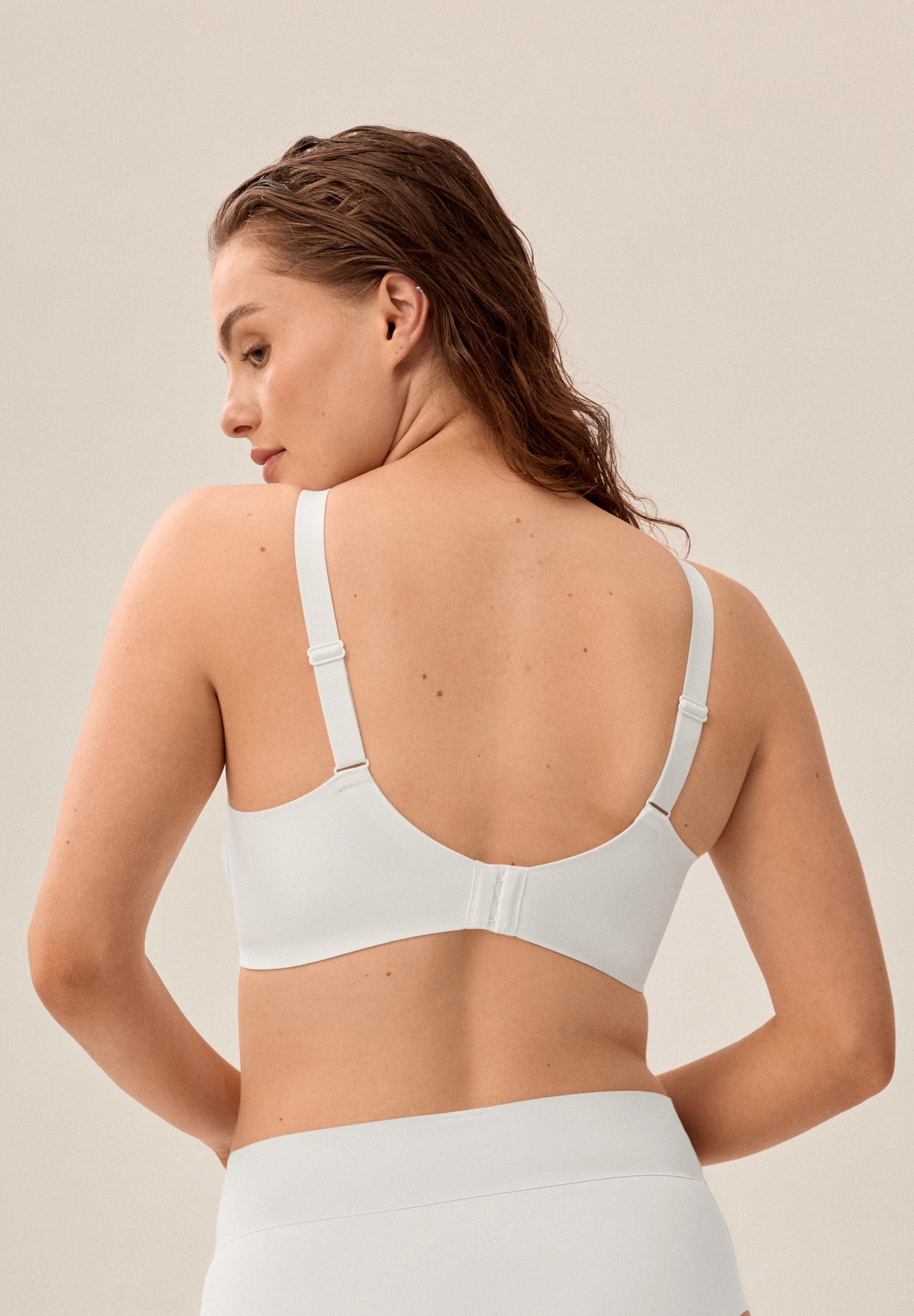 Soft-BH mit Side Smoother Effekt - Ecru