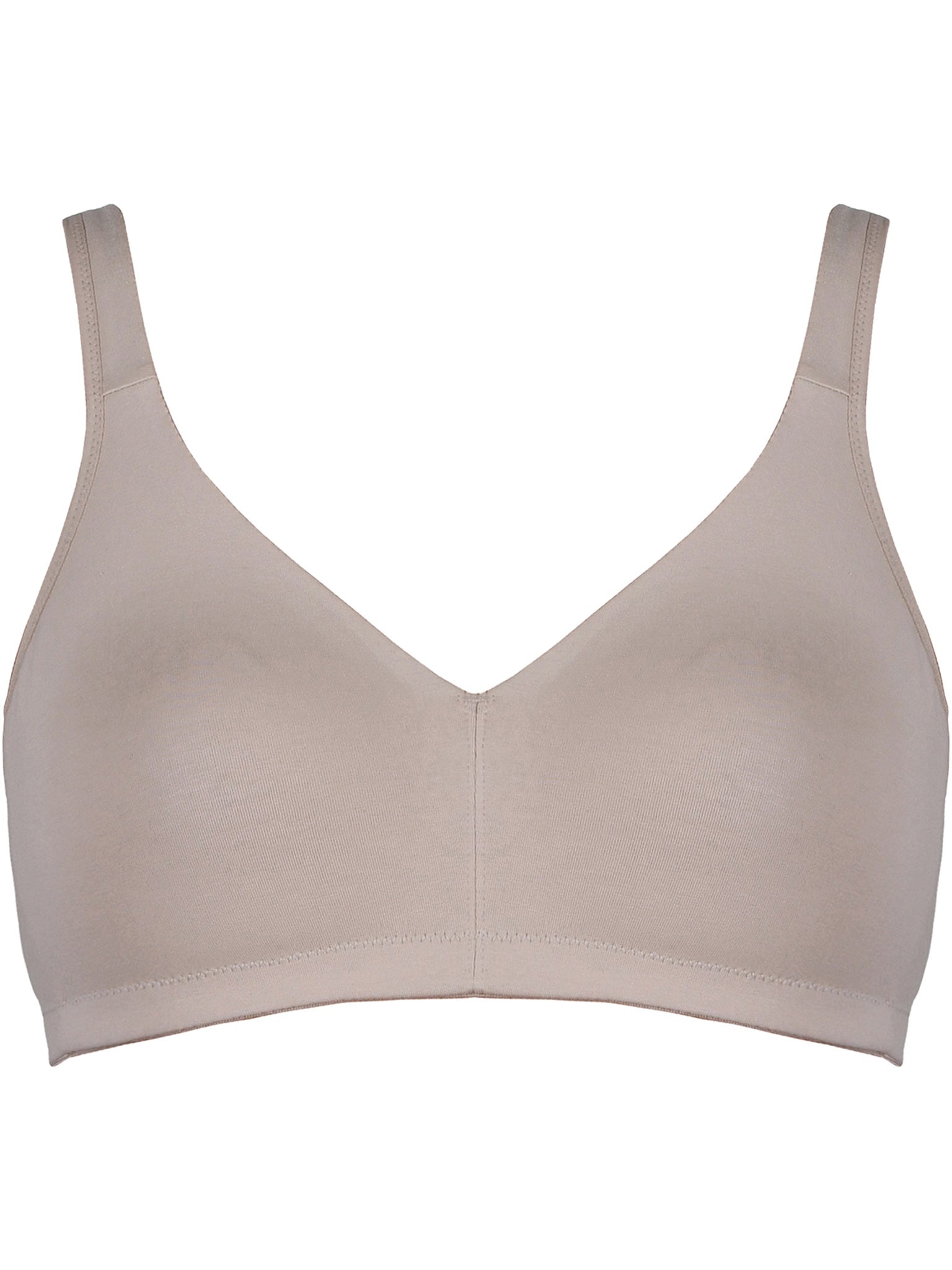 Elasticup Soft Bra with Cotton - Light Beige